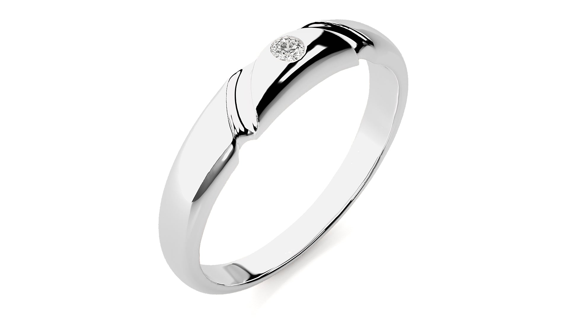 White Gold Ring
