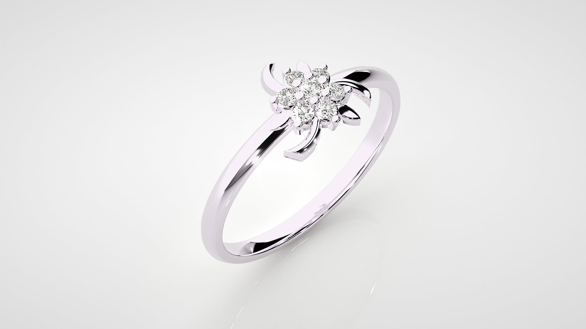 White Gold Ring