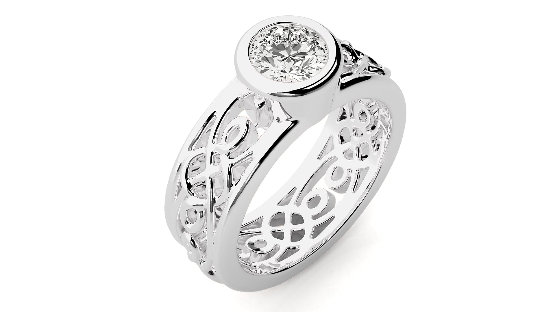 White Gold Ring