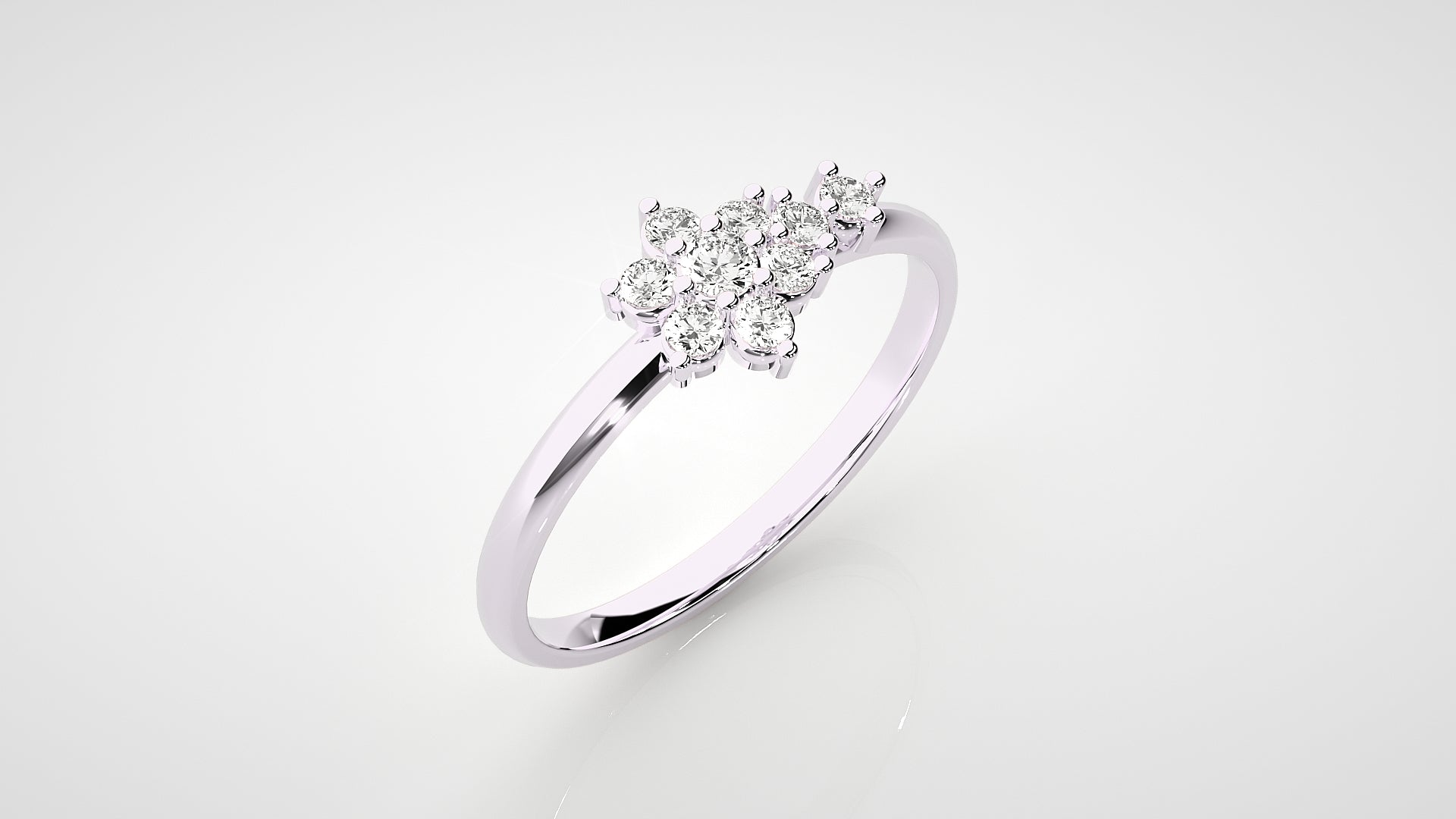 White Gold Ring