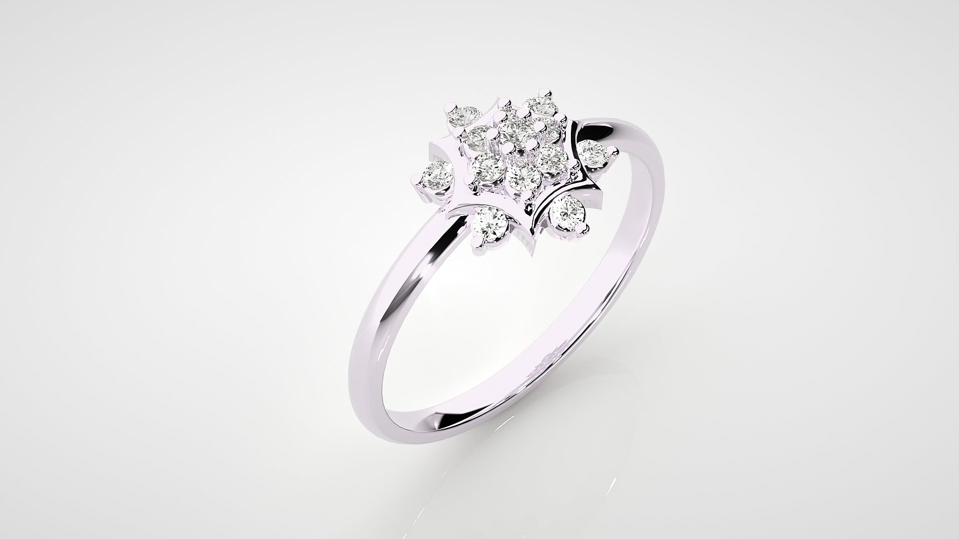 White Gold Ring