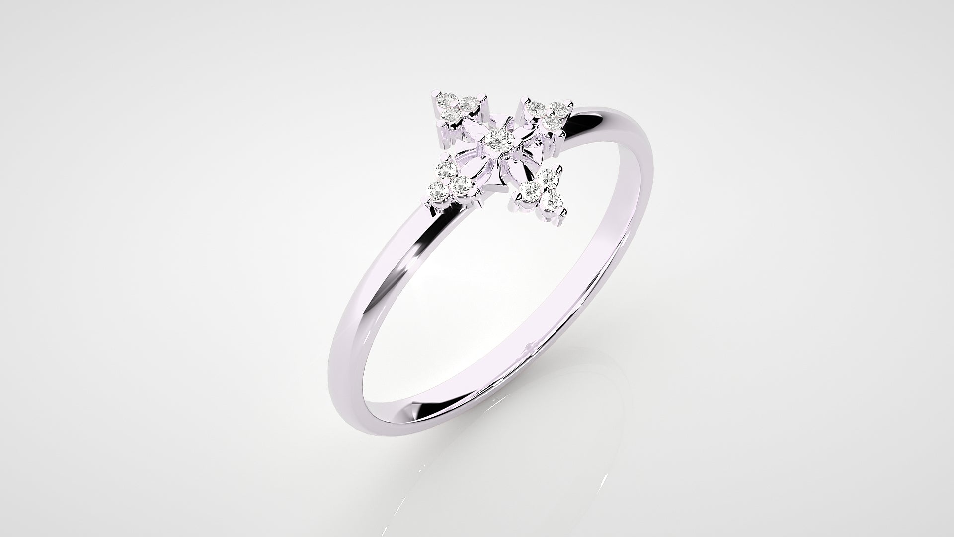White Gold Ring