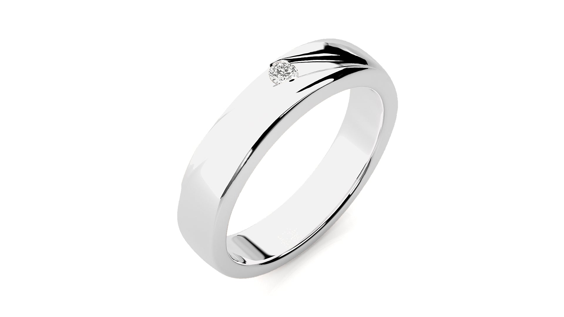 White Gold Ring