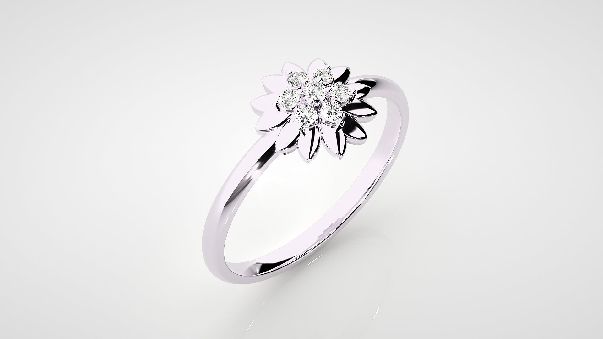 White Gold Ring