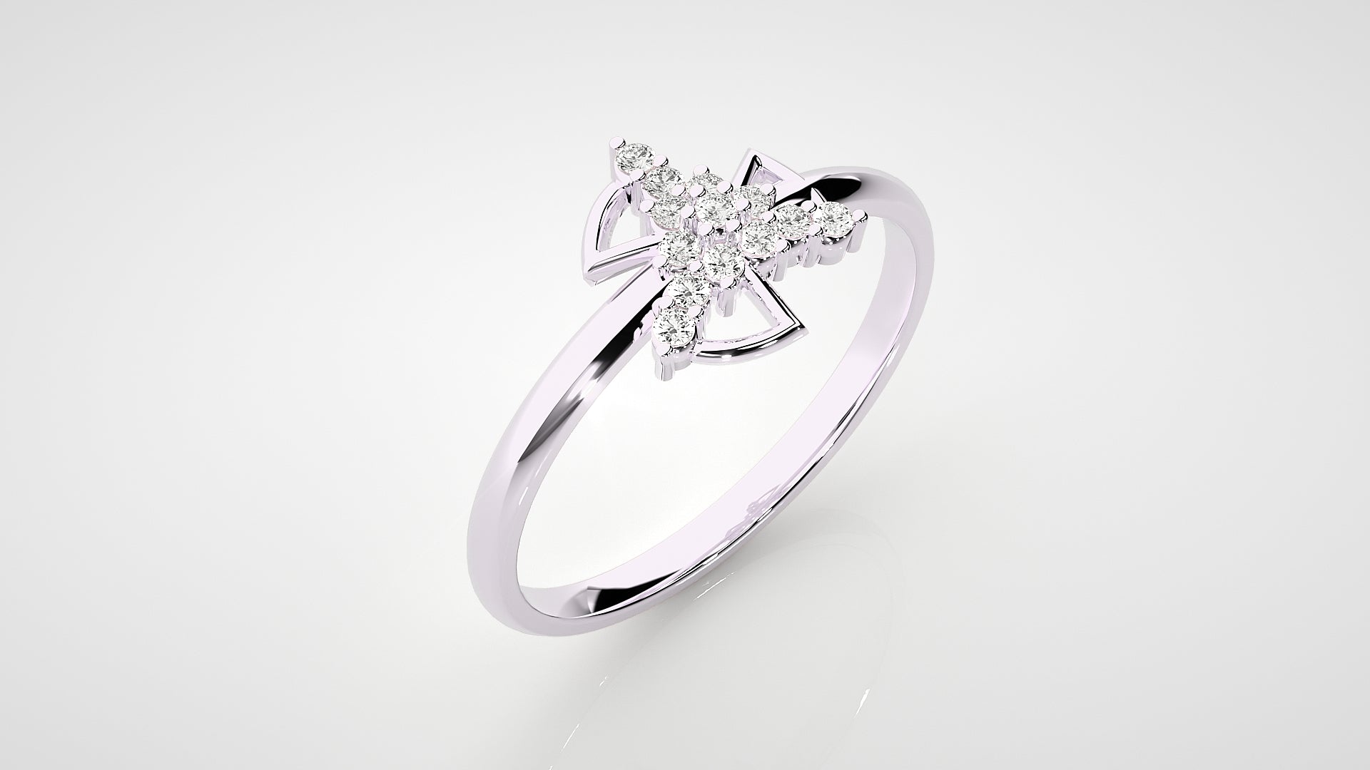 White Gold Ring