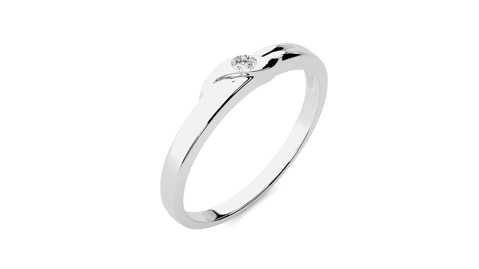 White Gold Ring