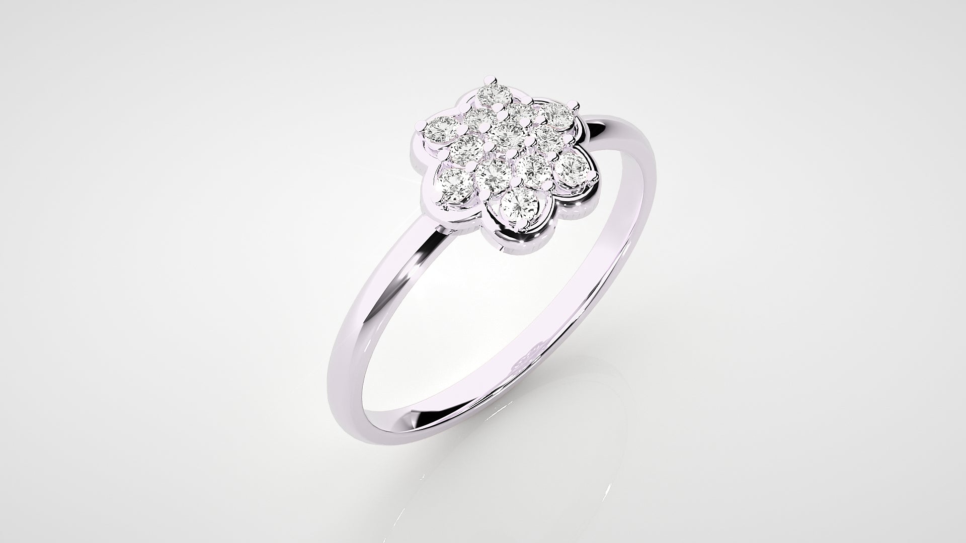 White Gold Ring