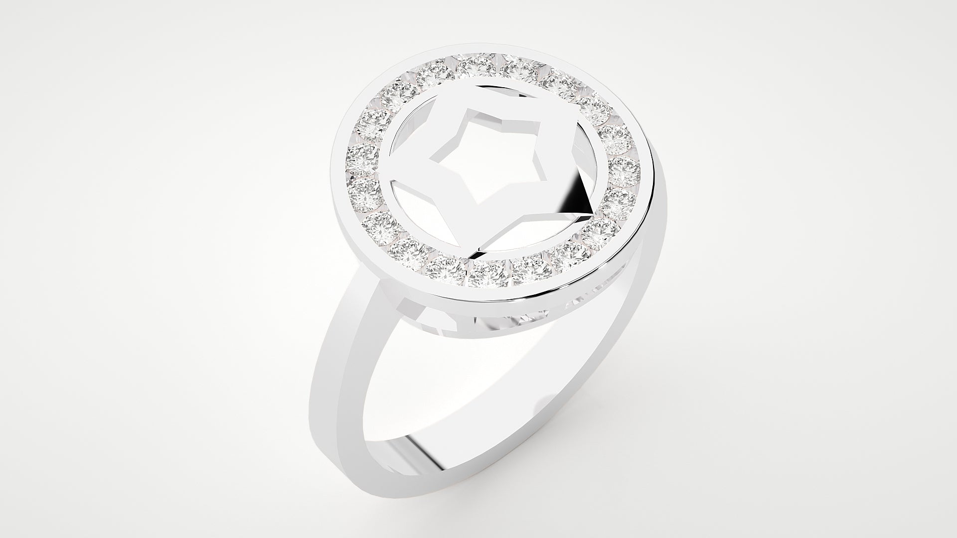 White Gold Ring