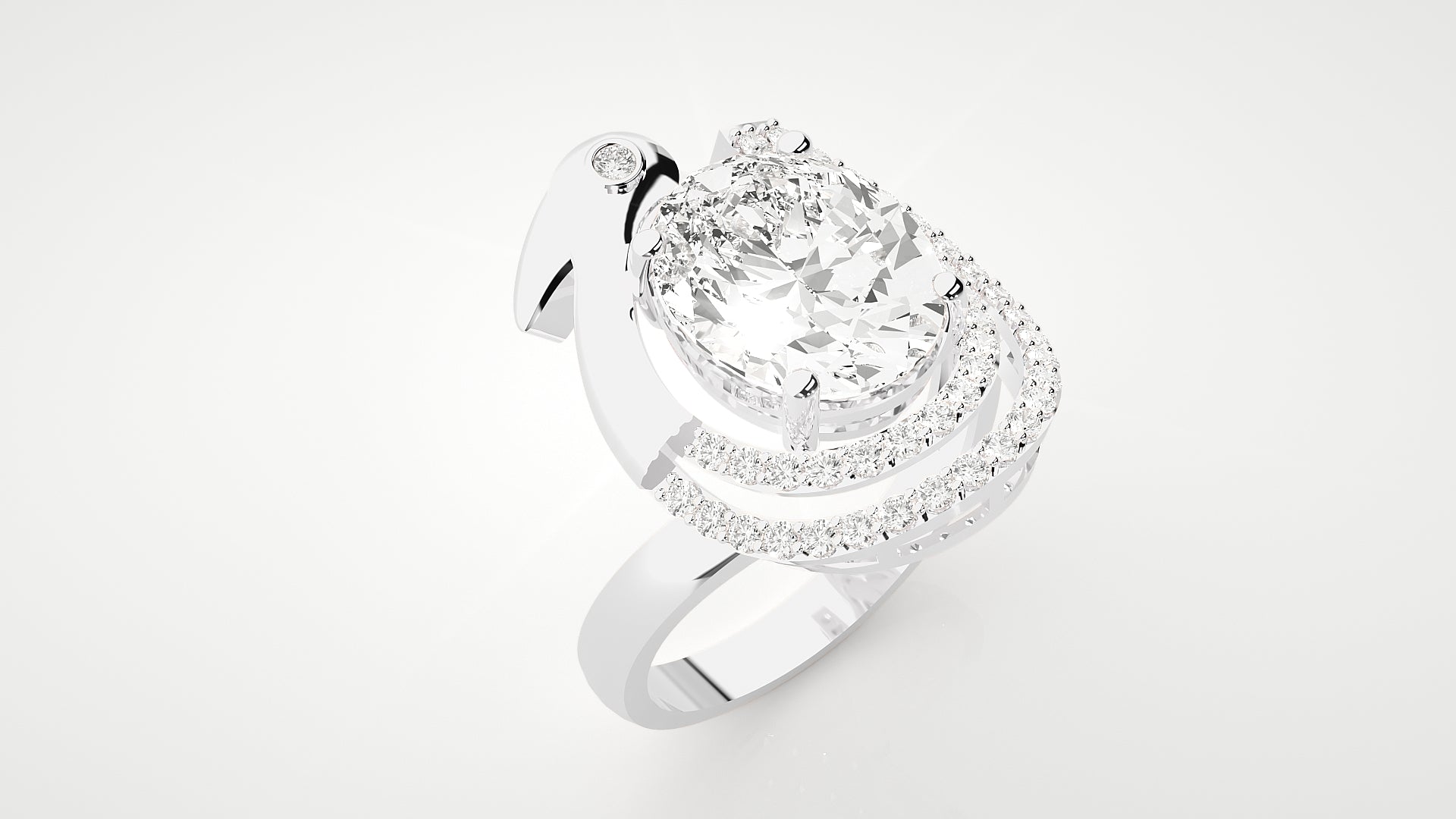 White Gold Ring