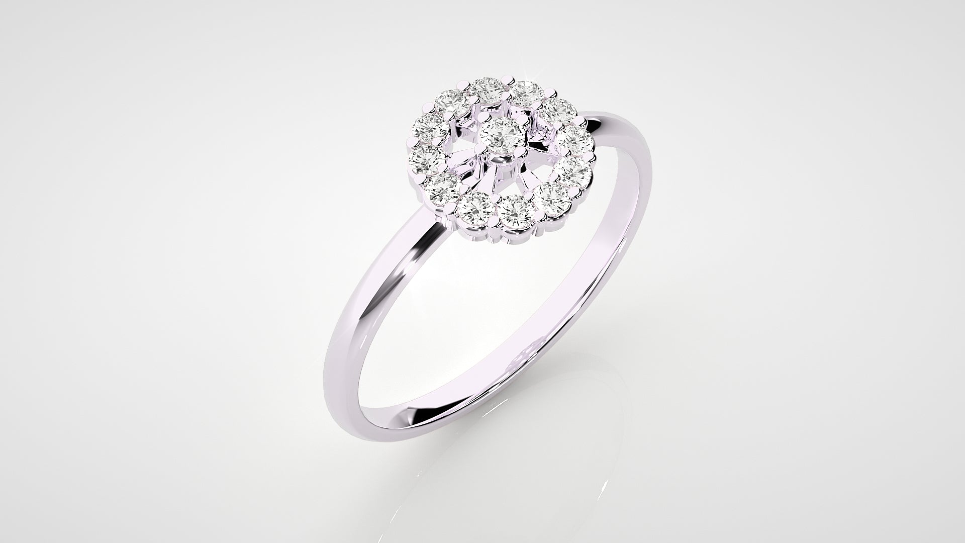 White Gold Ring