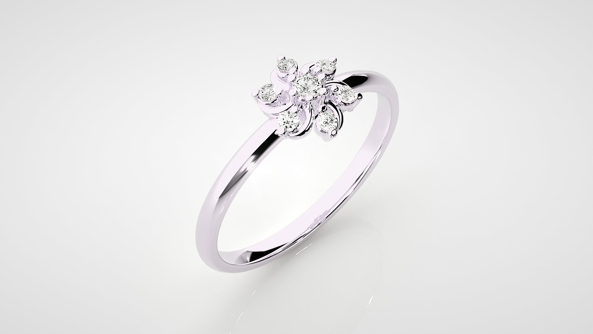 White Gold Ring