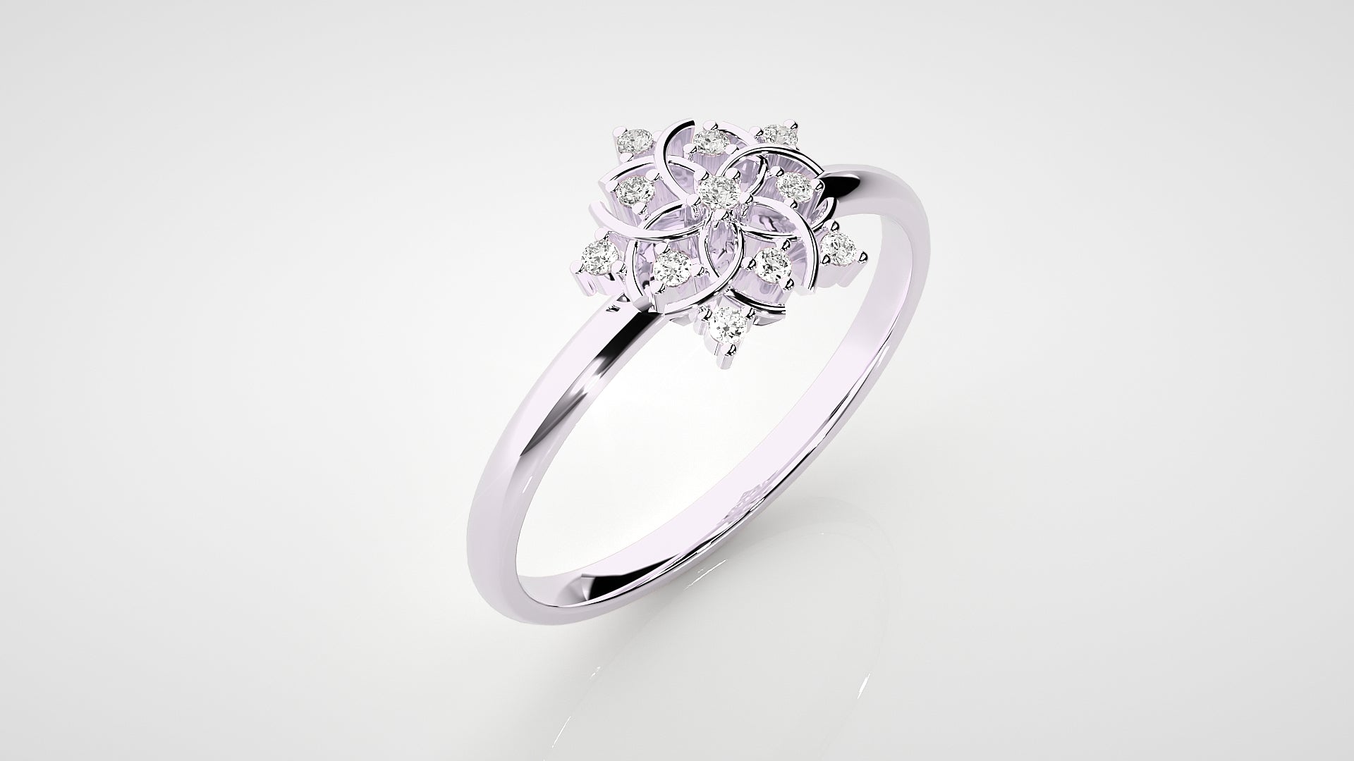 White Gold Ring
