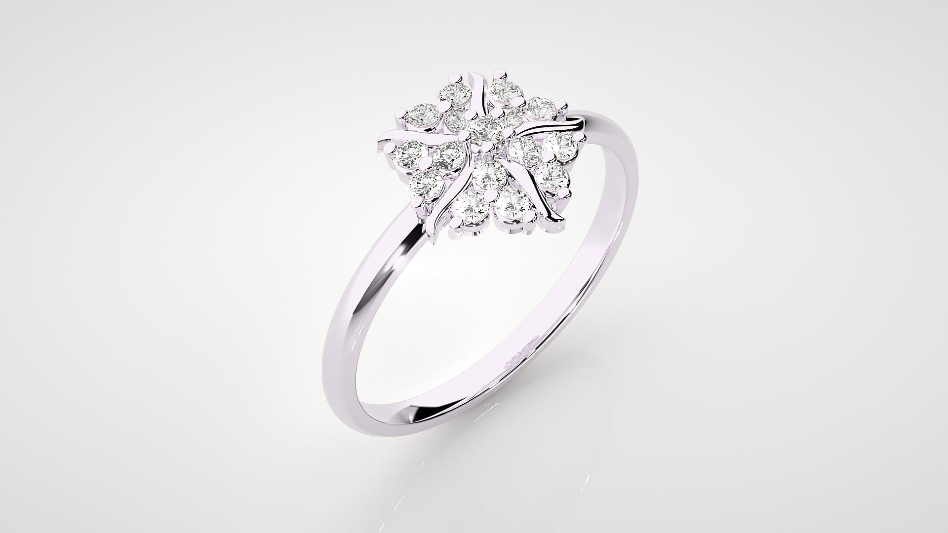 White Gold Ring