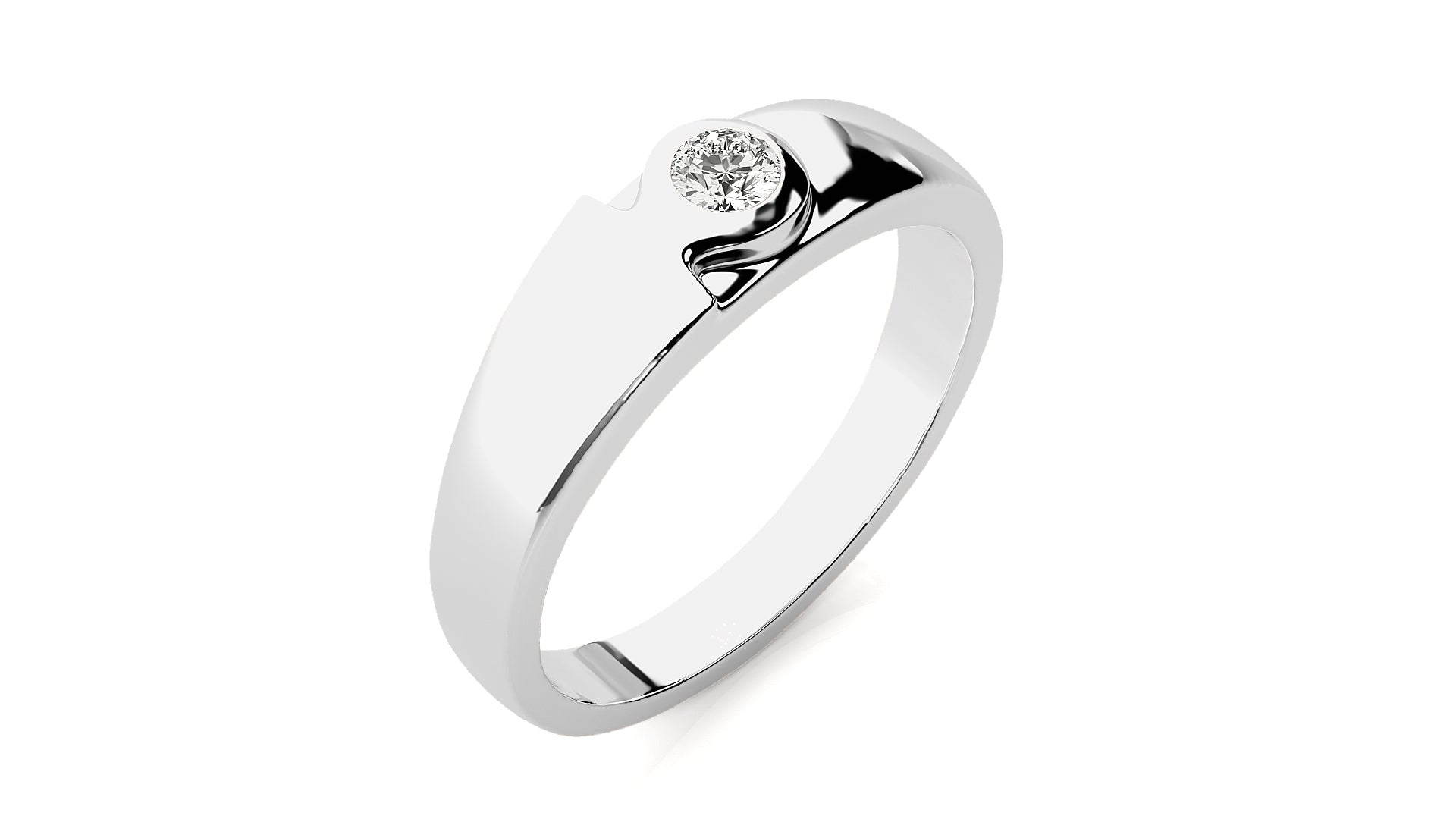 White Gold Ring