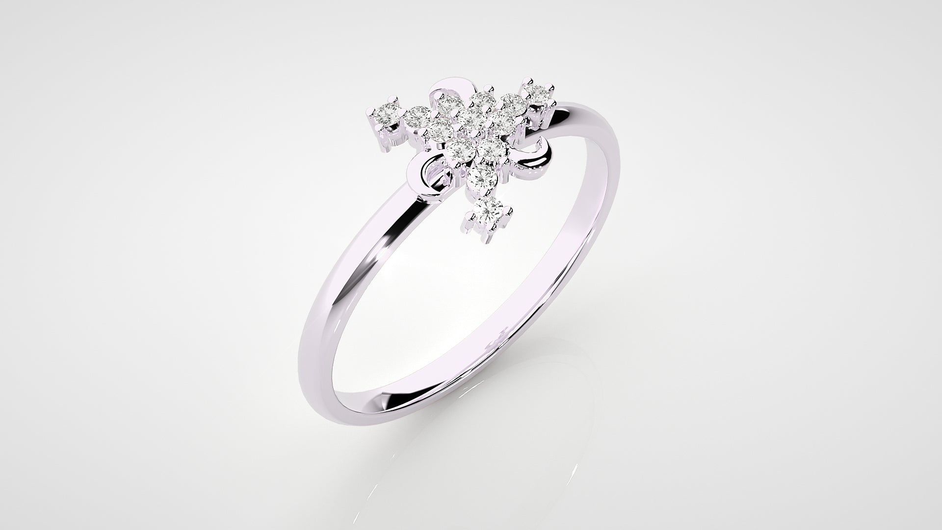 White Gold Ring