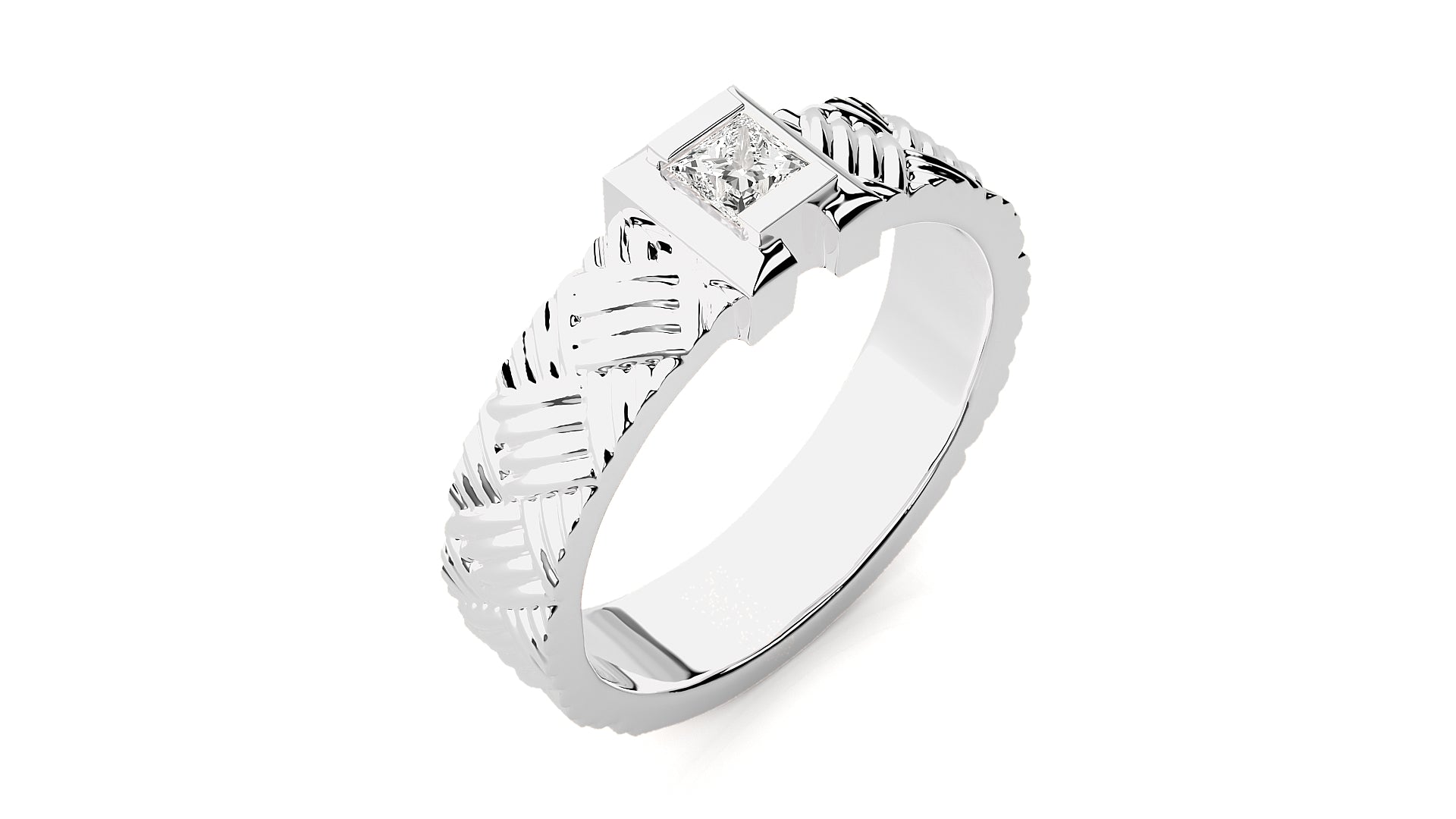 White Gold Ring