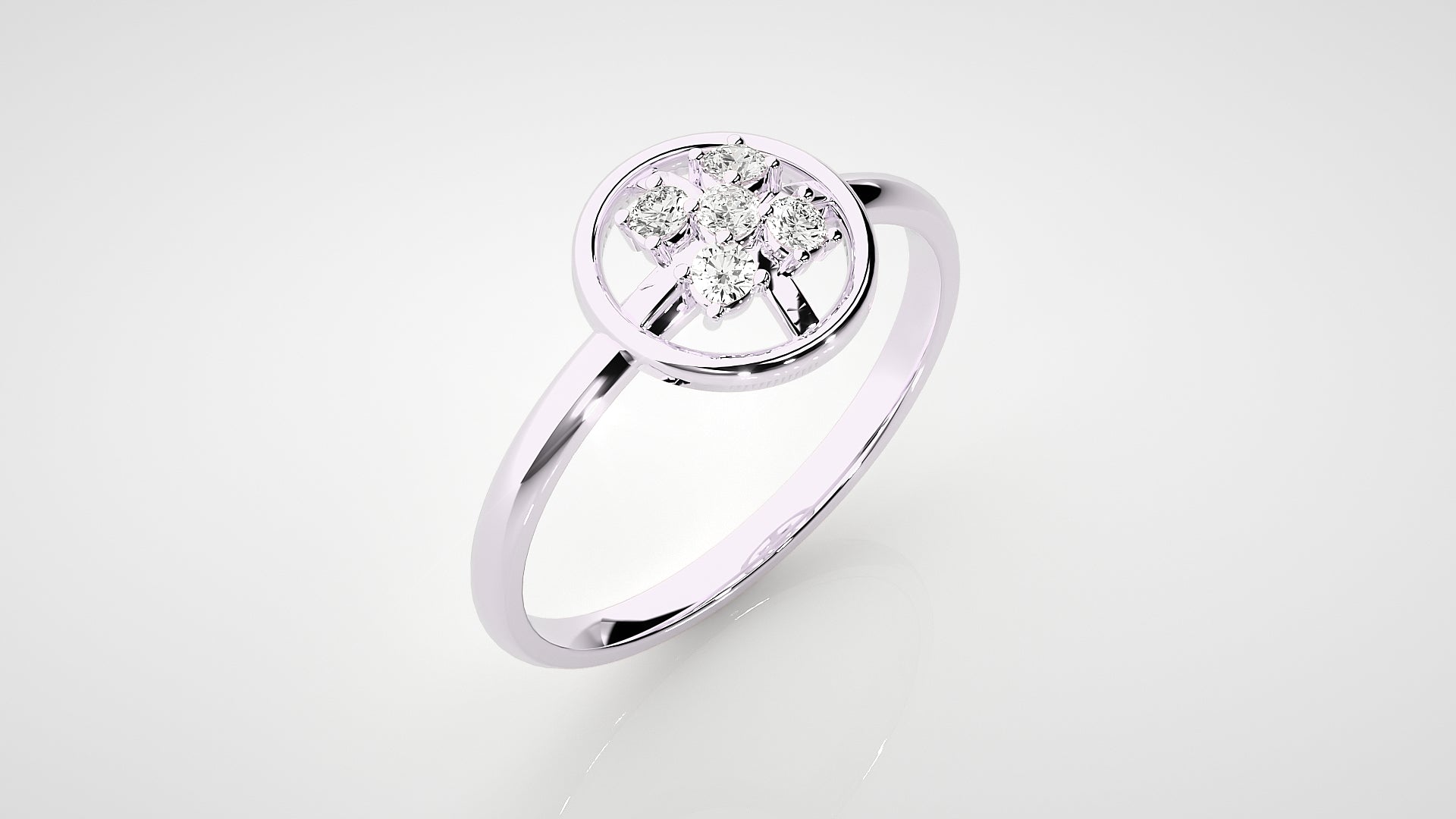 White Gold Ring