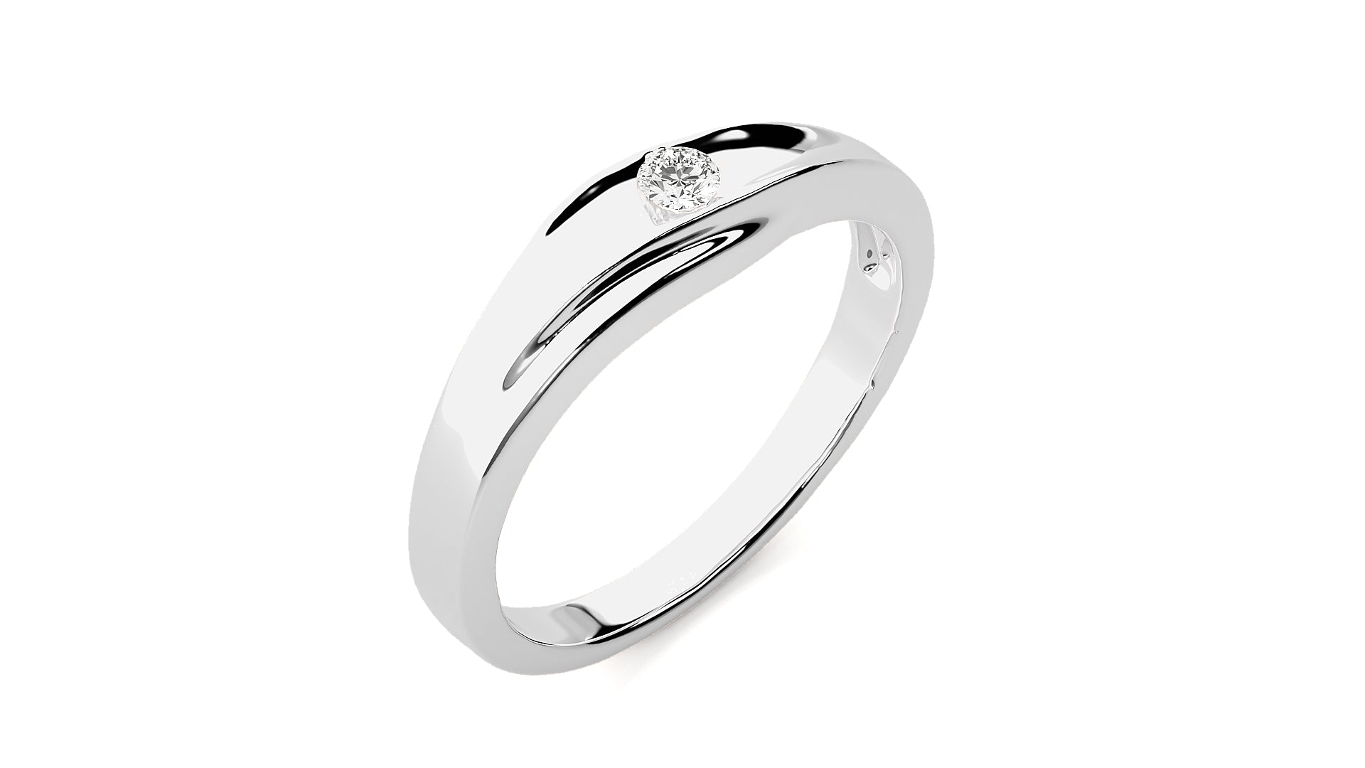 White Gold Ring