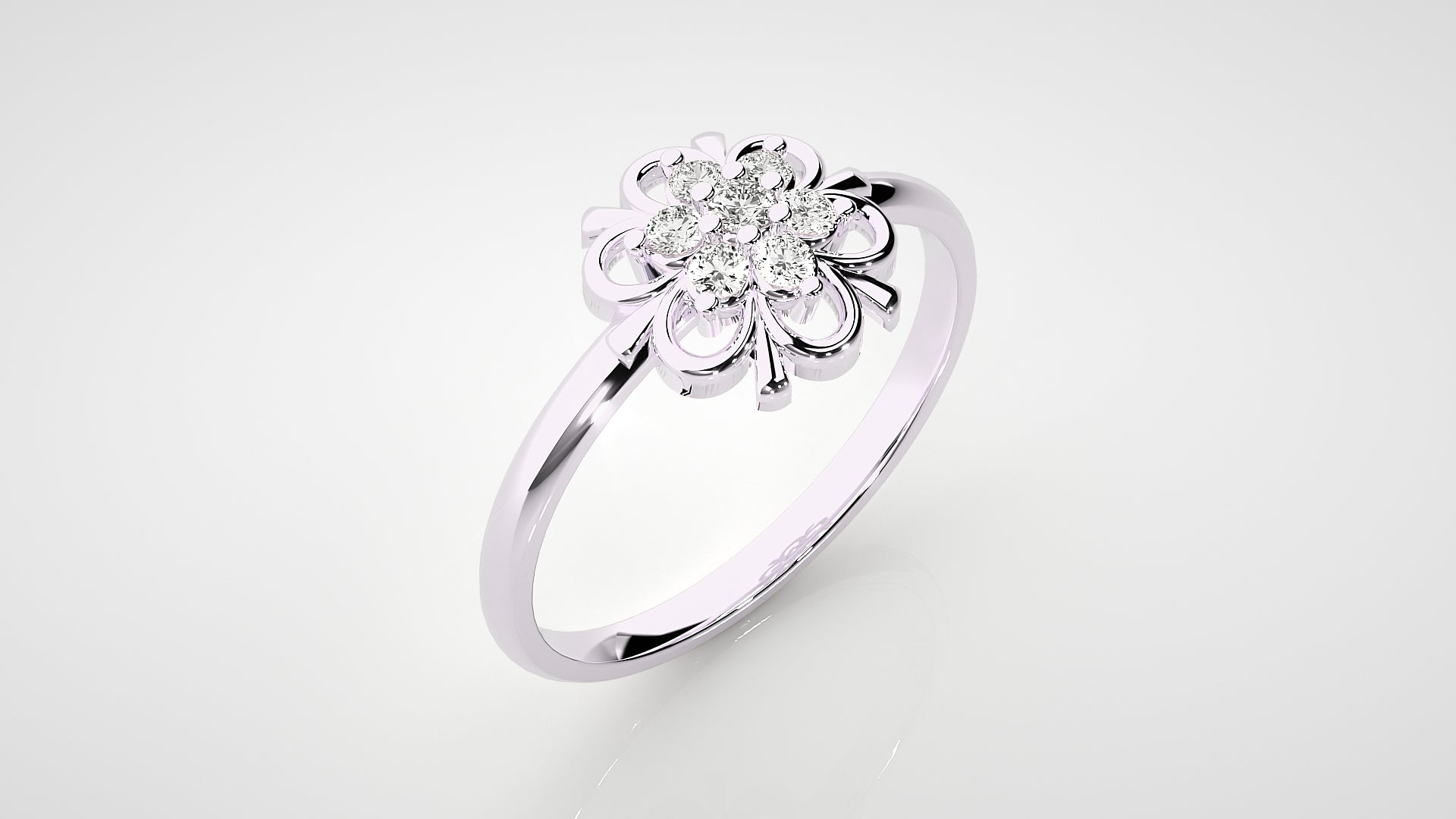 White Gold Ring