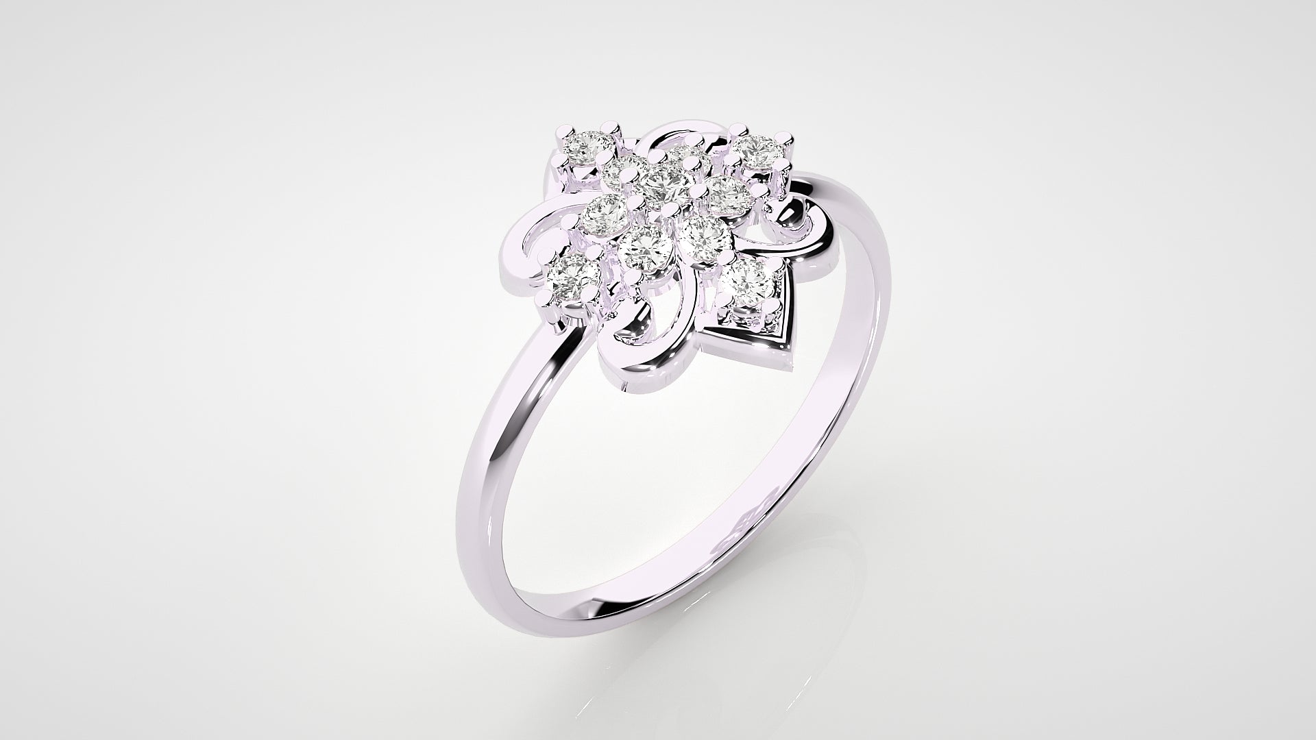 White Gold Ring