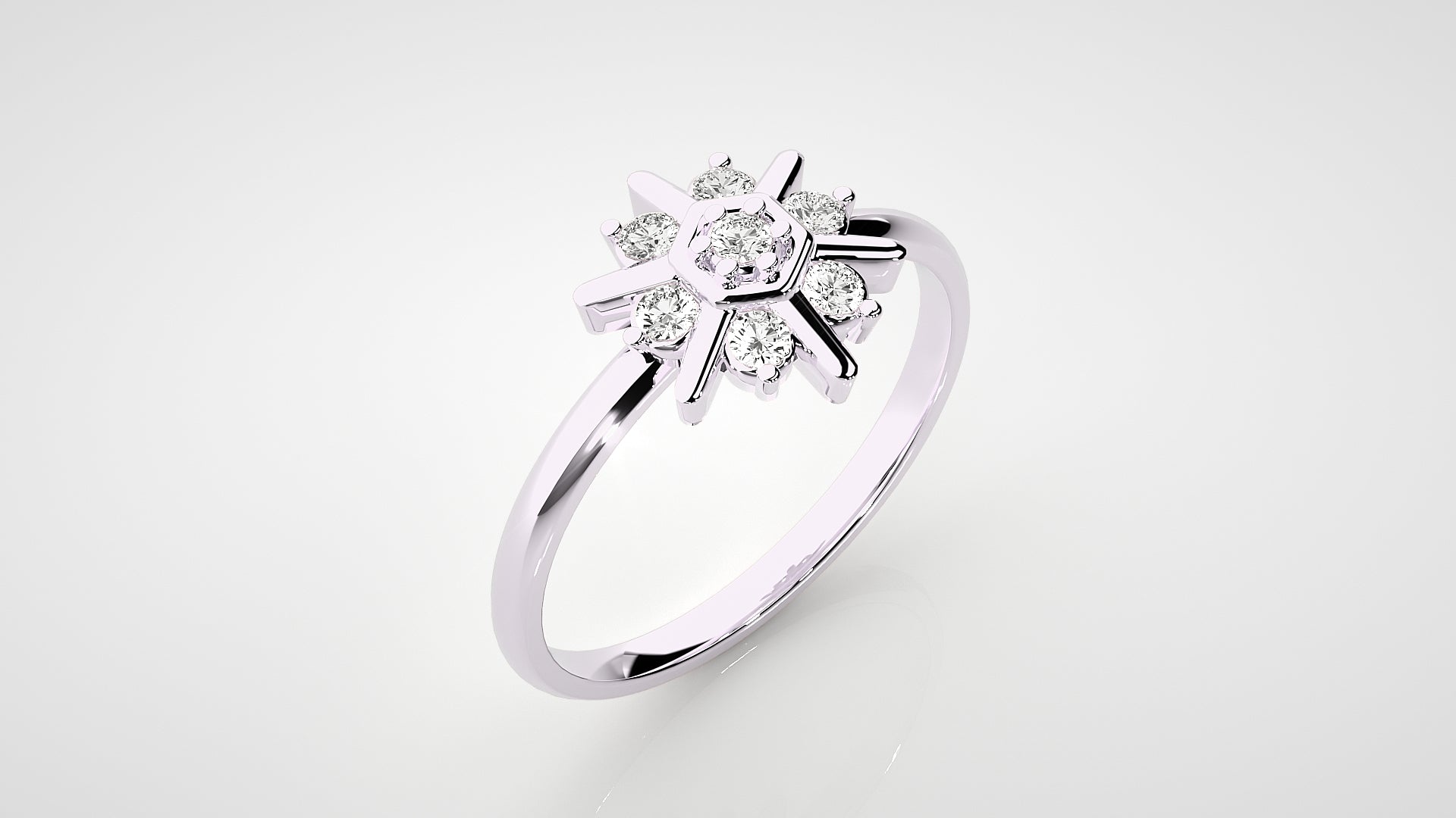 White Gold Ring