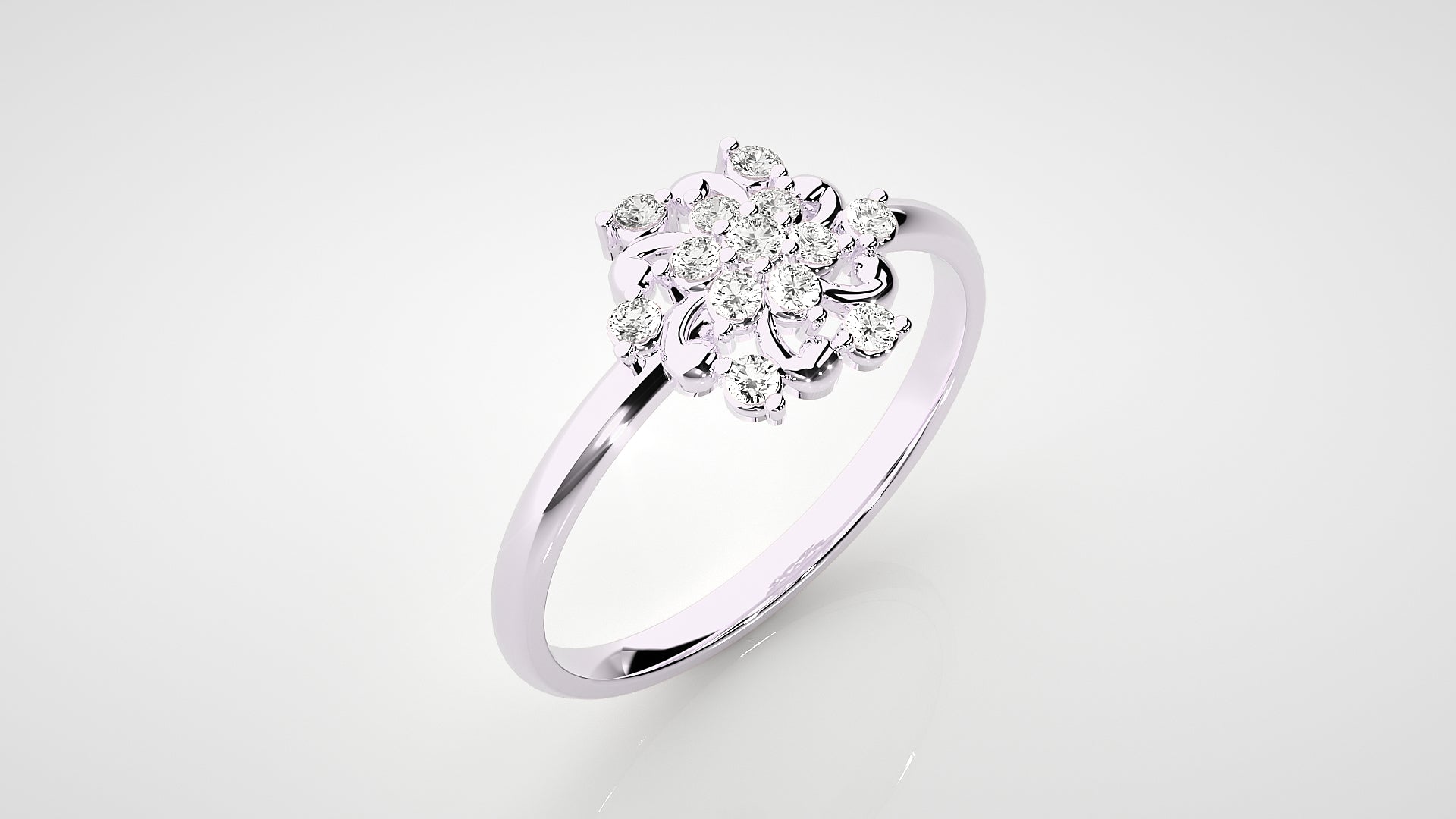 White Gold Ring