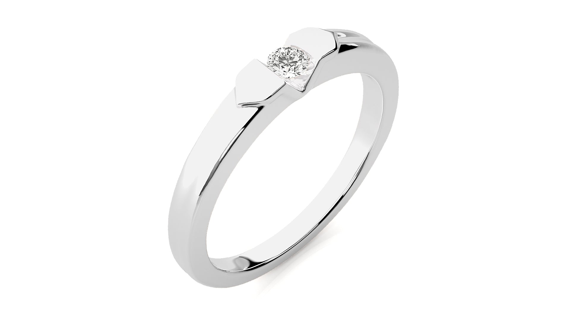 White Gold Ring