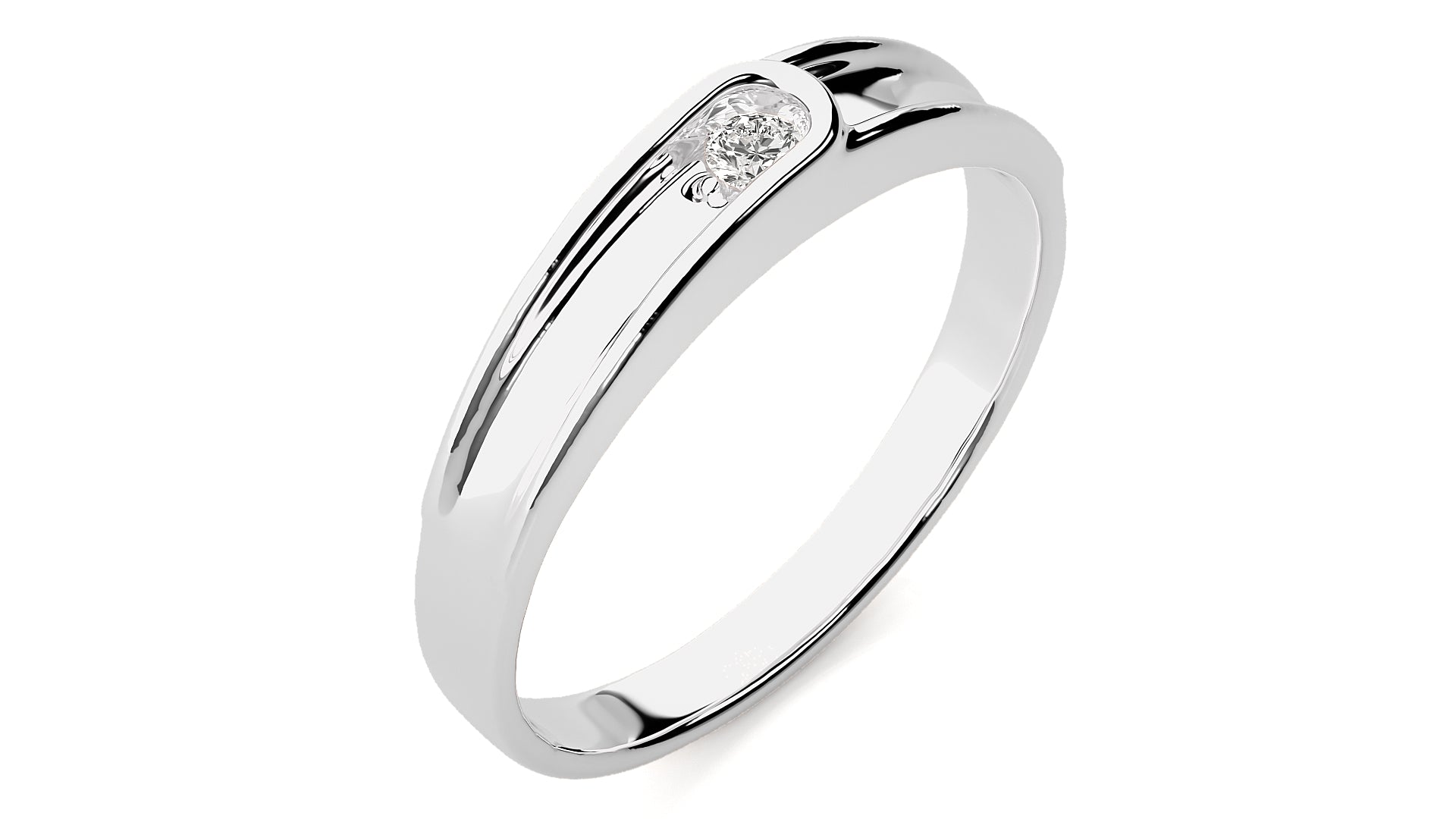 White Gold Ring