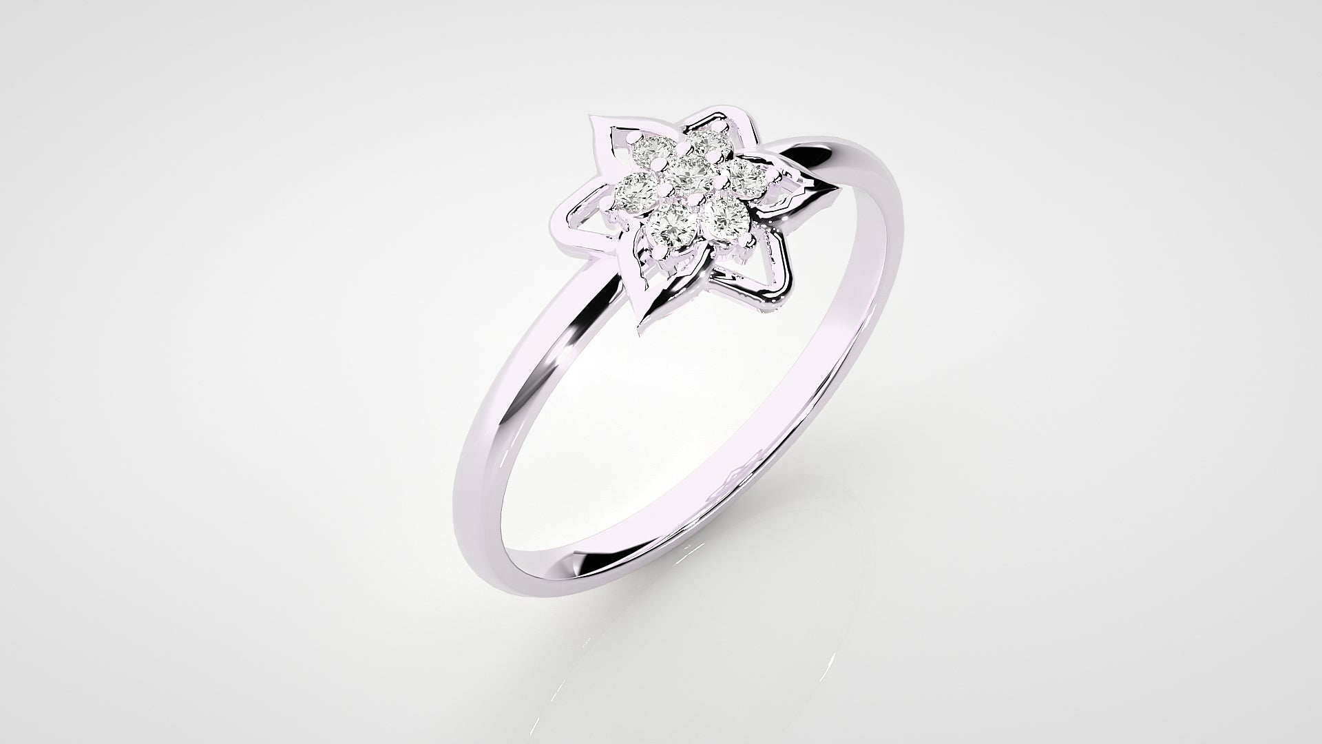 White Gold Ring