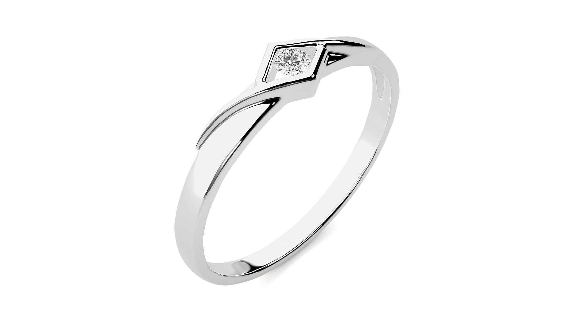 White Gold Ring