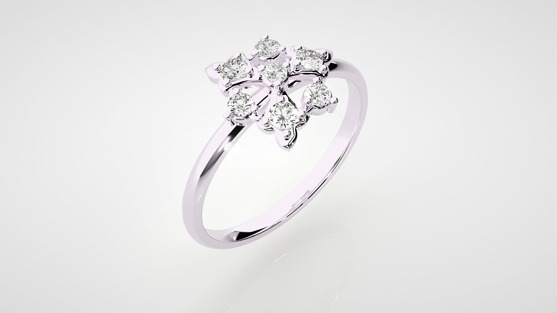 White Gold Ring