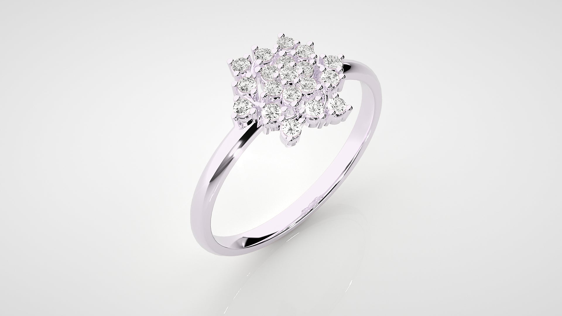 White Gold Ring