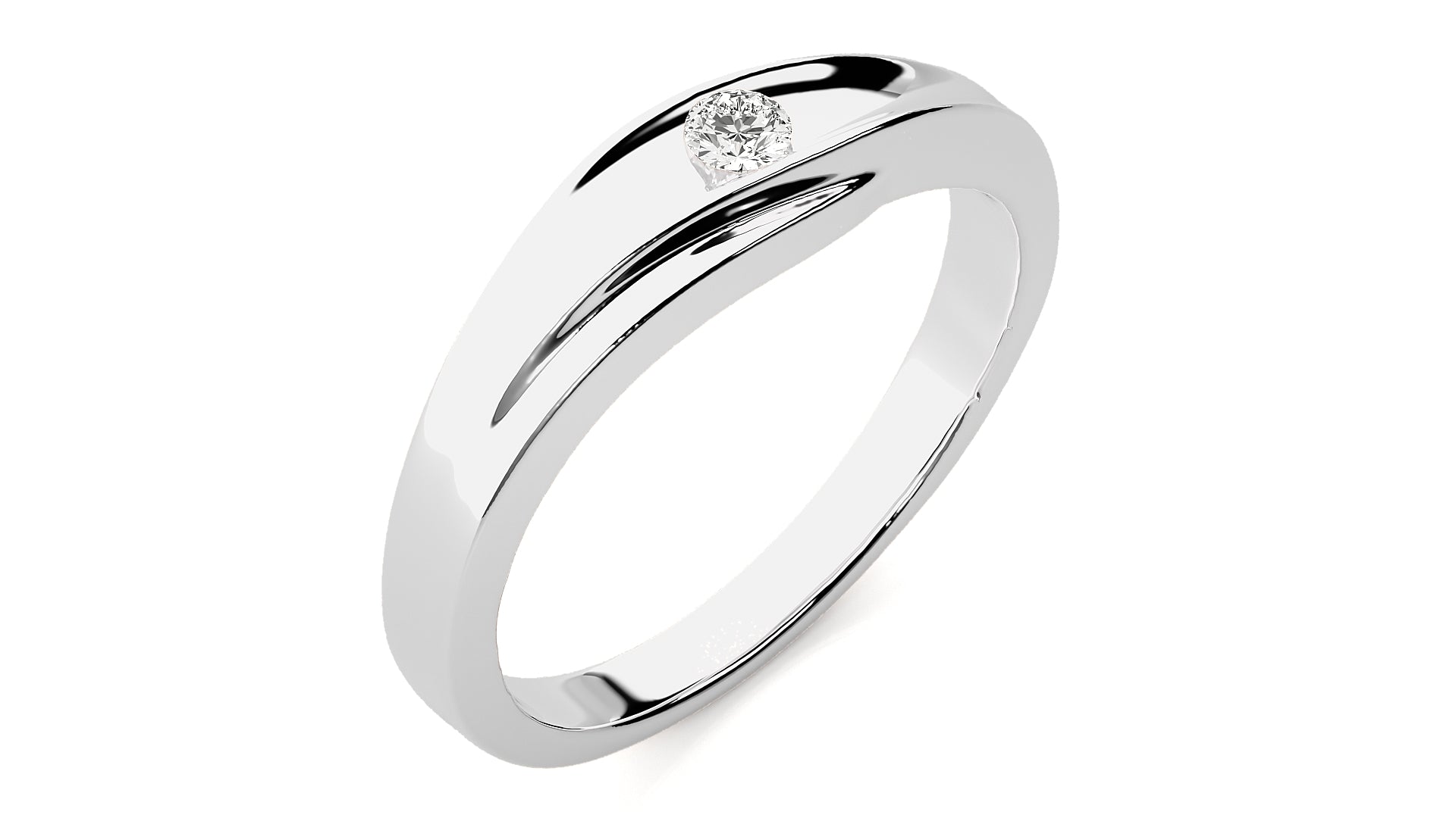 White Gold Ring