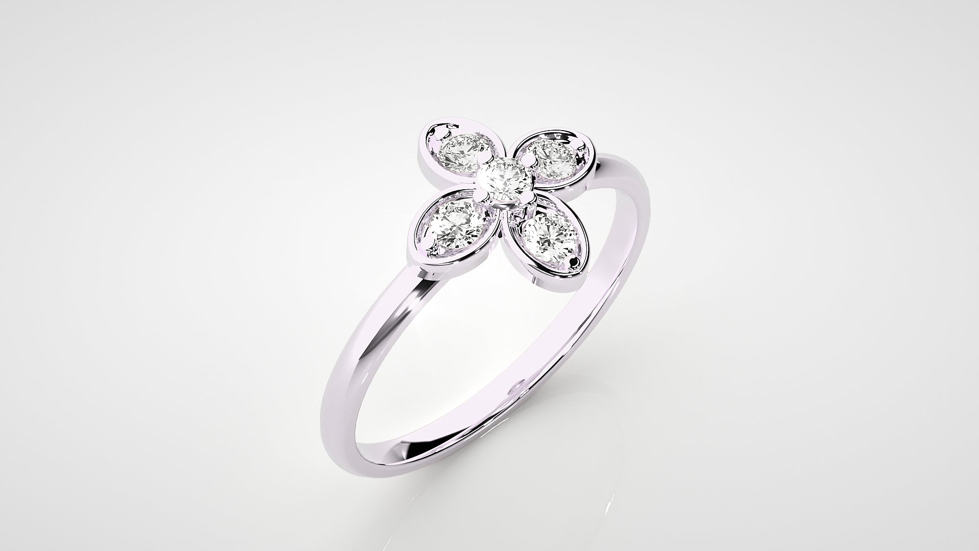 White Gold Ring