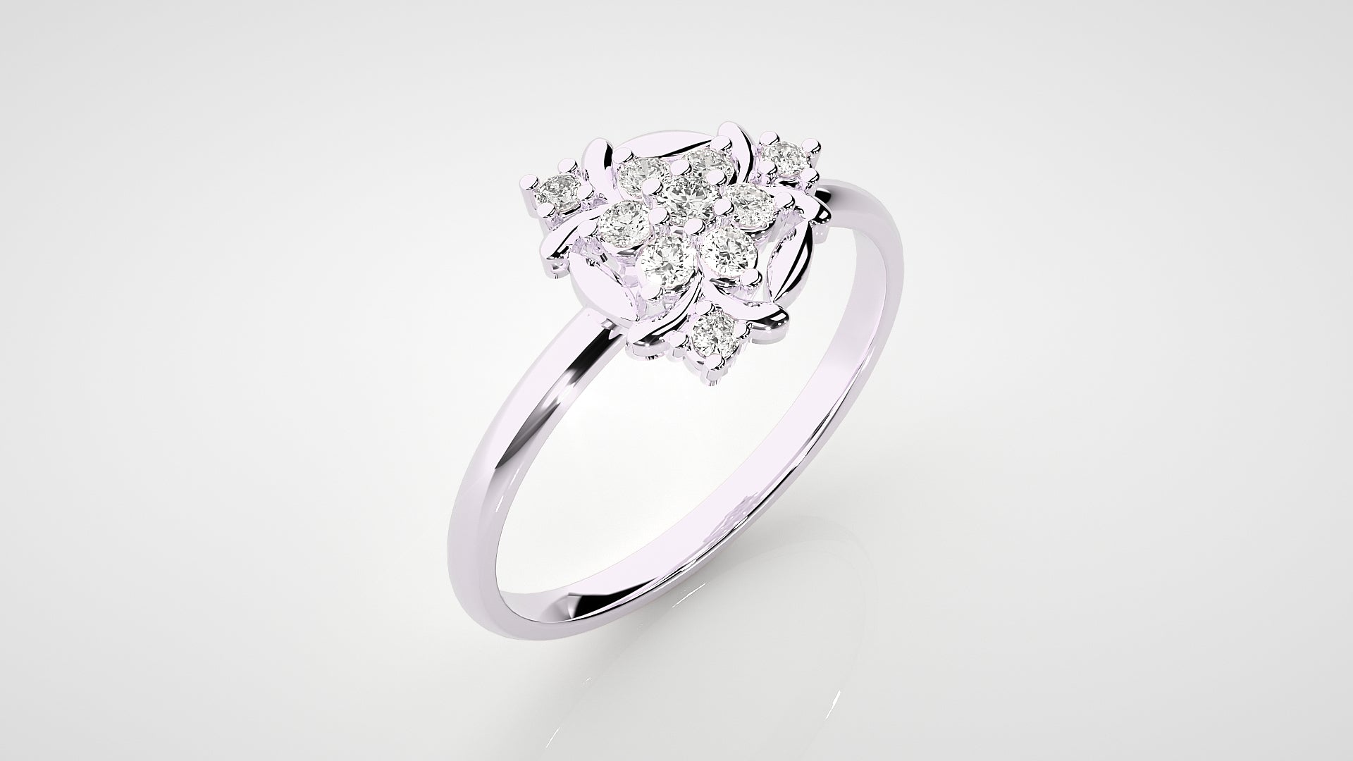 White Gold Ring