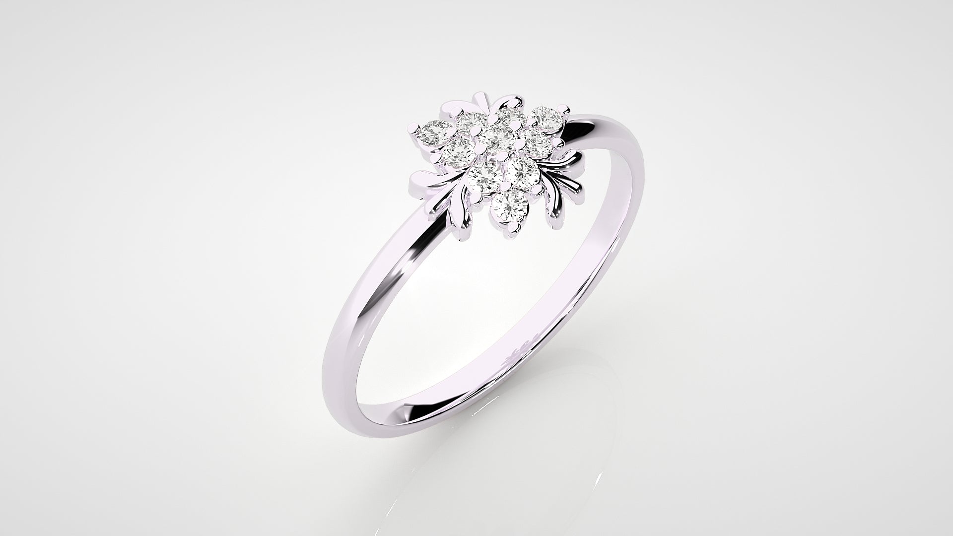 White Gold Ring