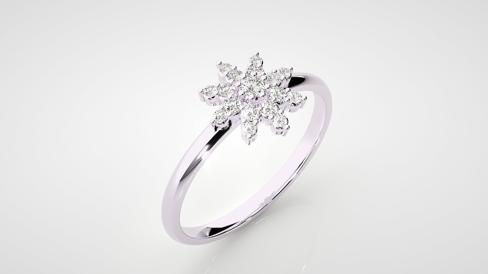 White Gold Ring