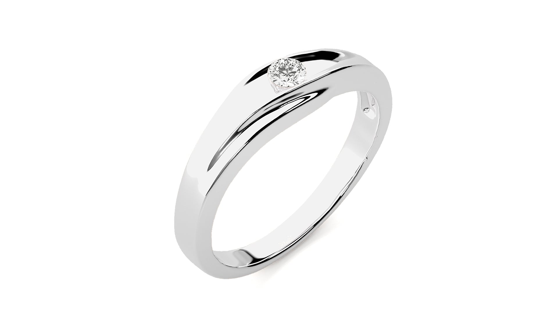 White Gold Ring
