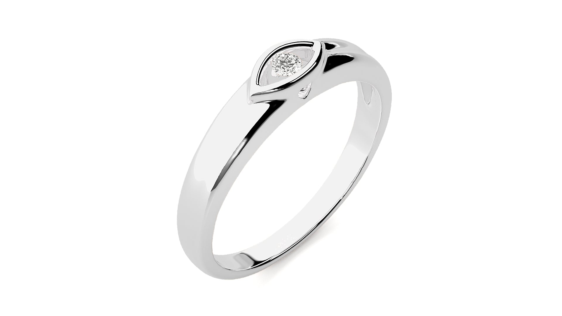 White Gold Ring