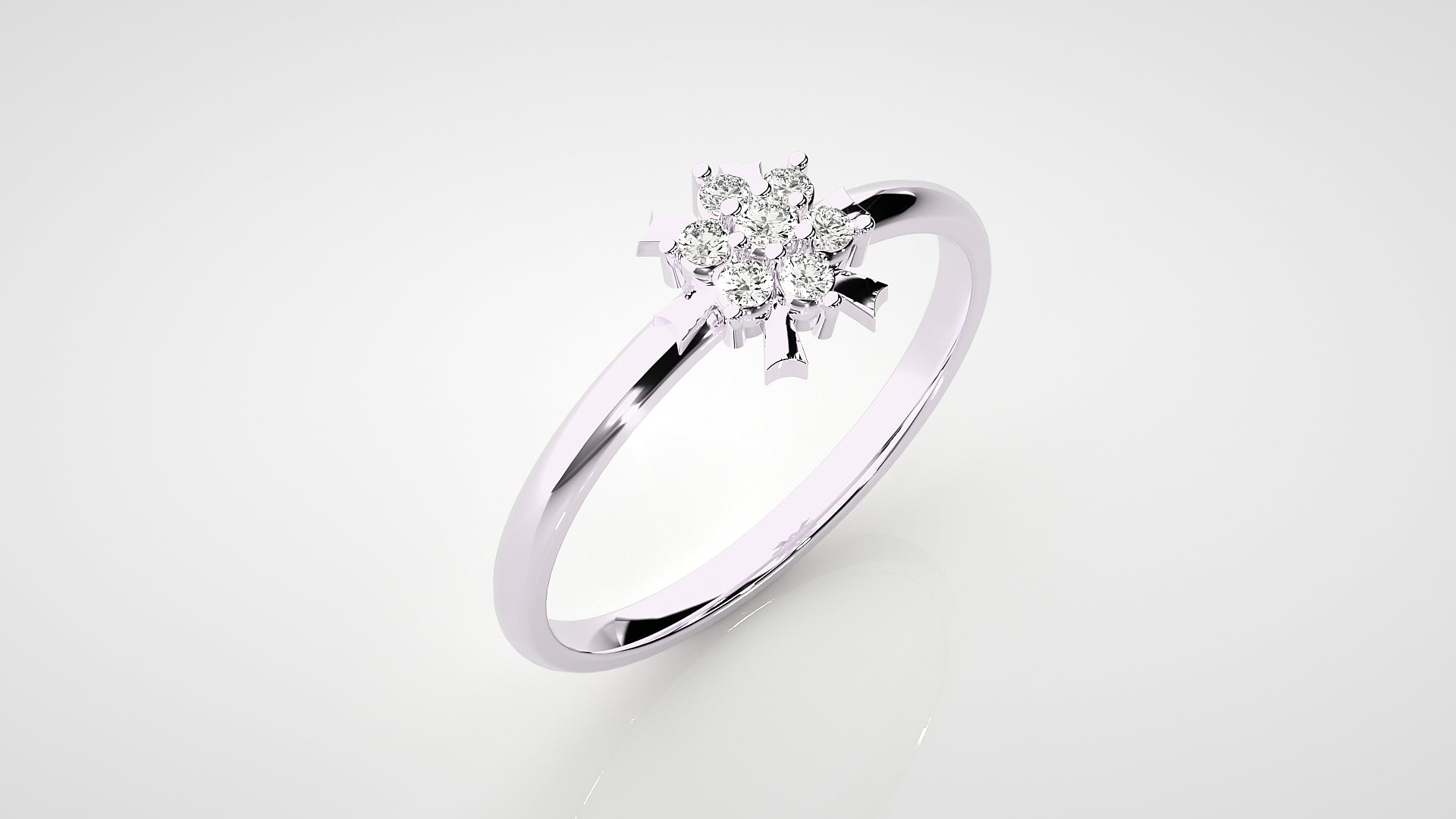 White Gold Ring