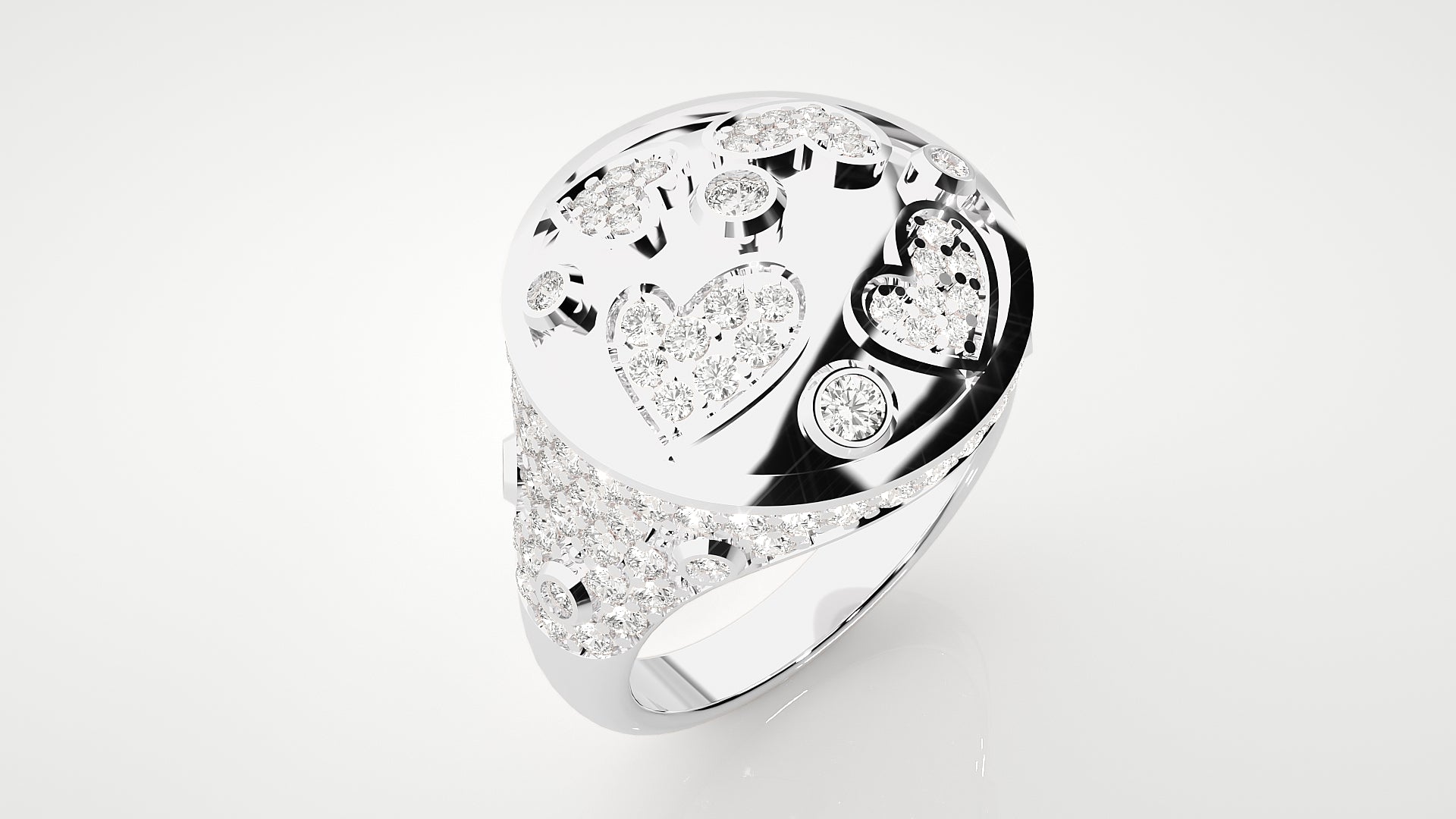 White Gold Ring