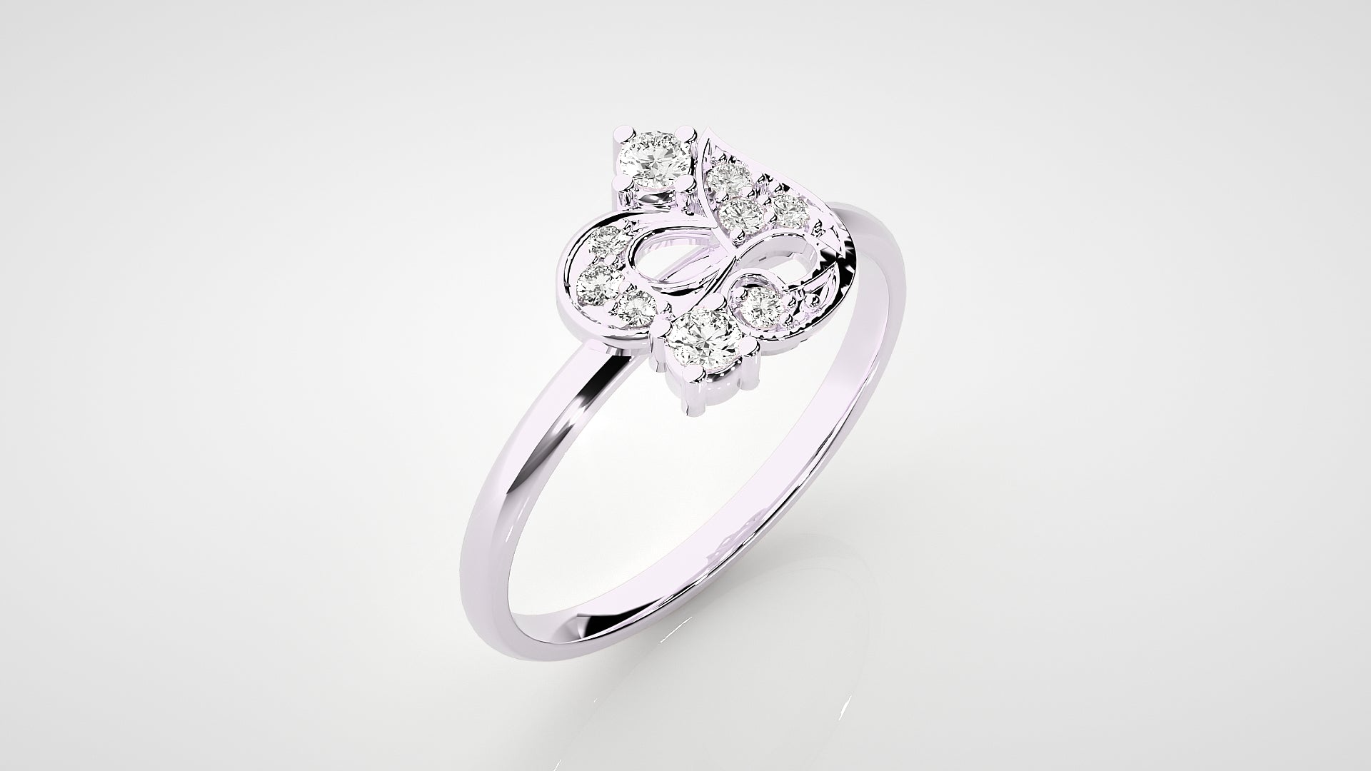 White Gold Ring