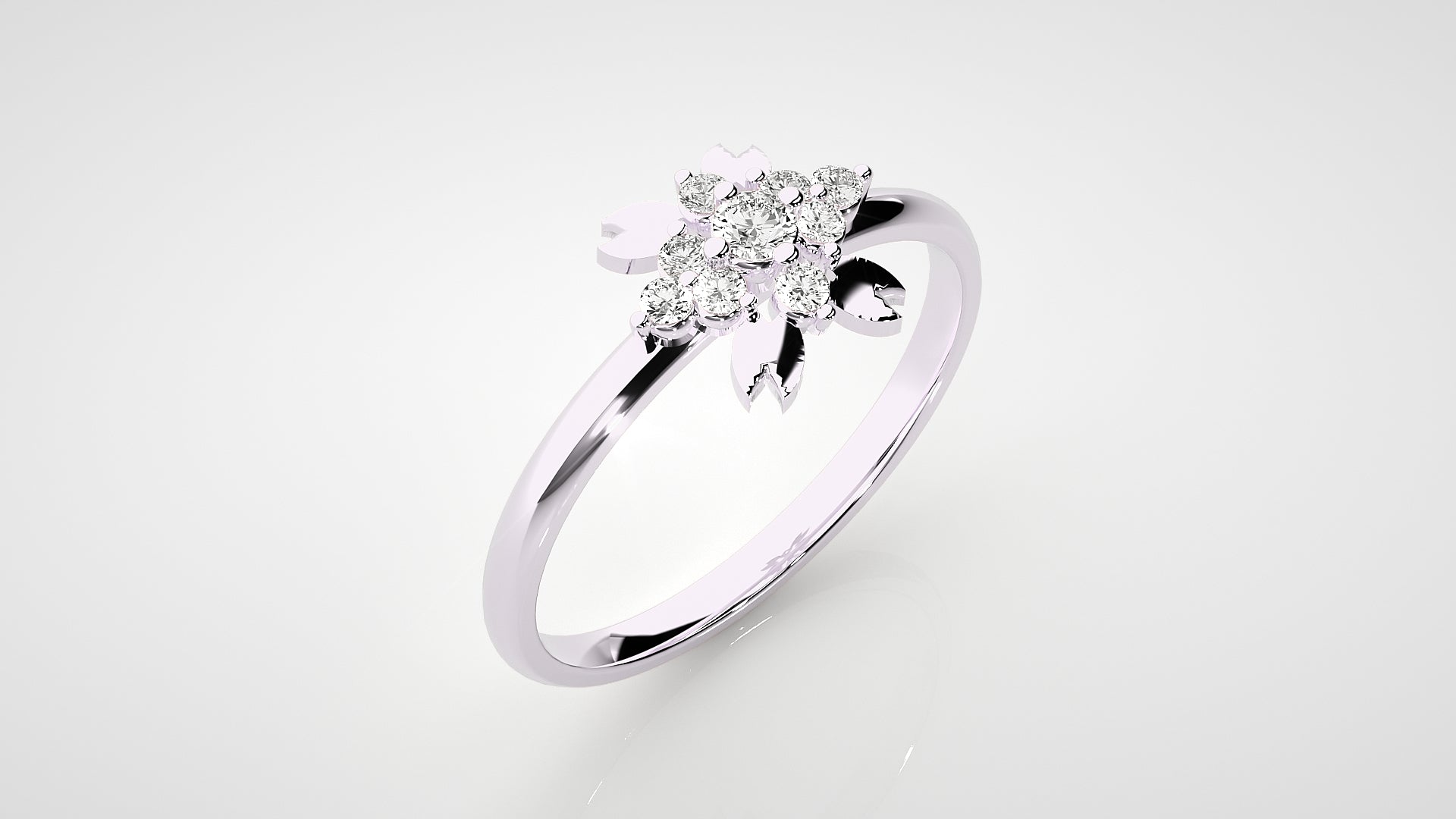White Gold Ring