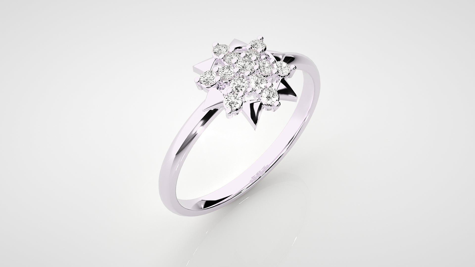 White Gold Ring