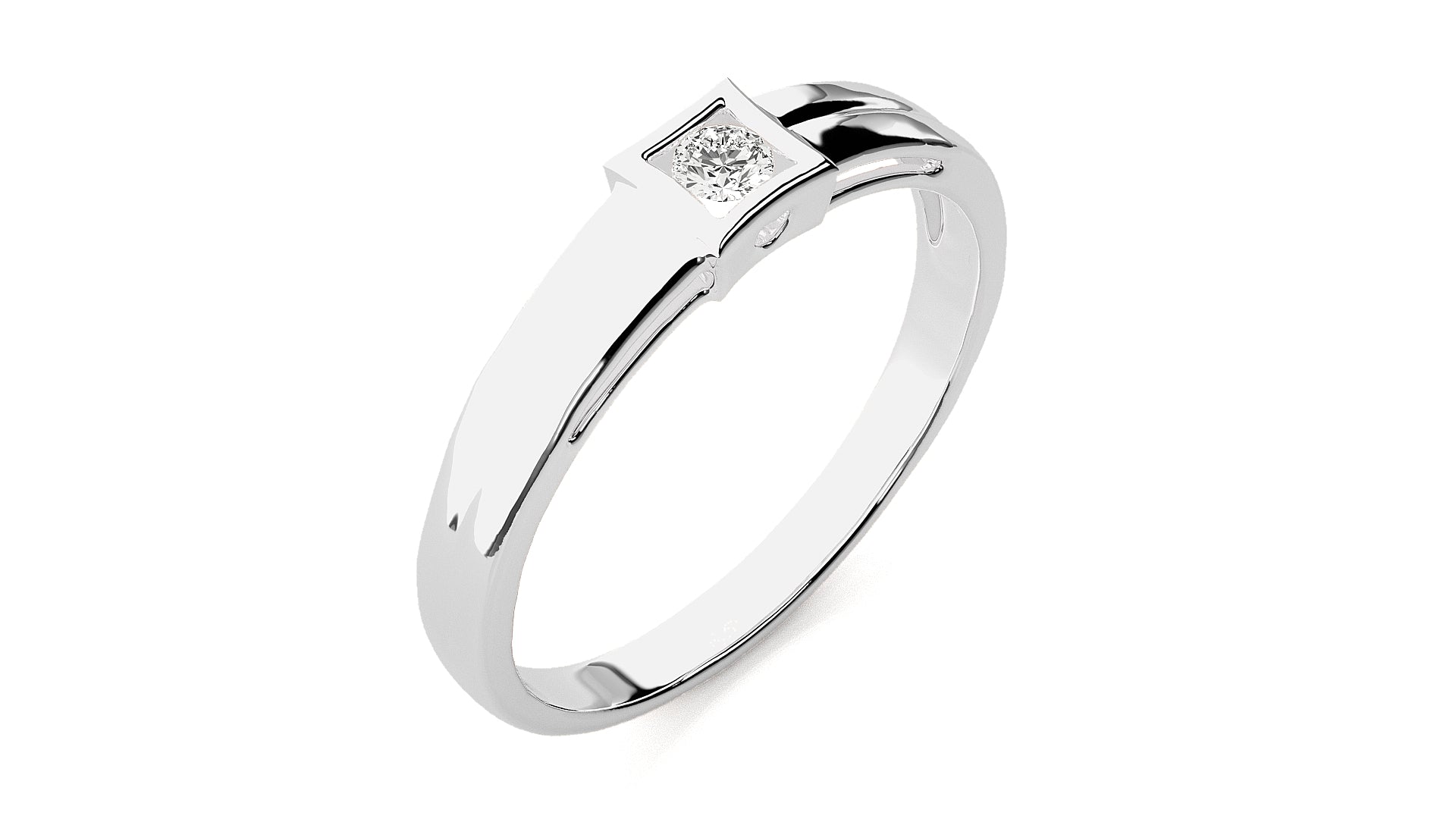 White Gold Ring