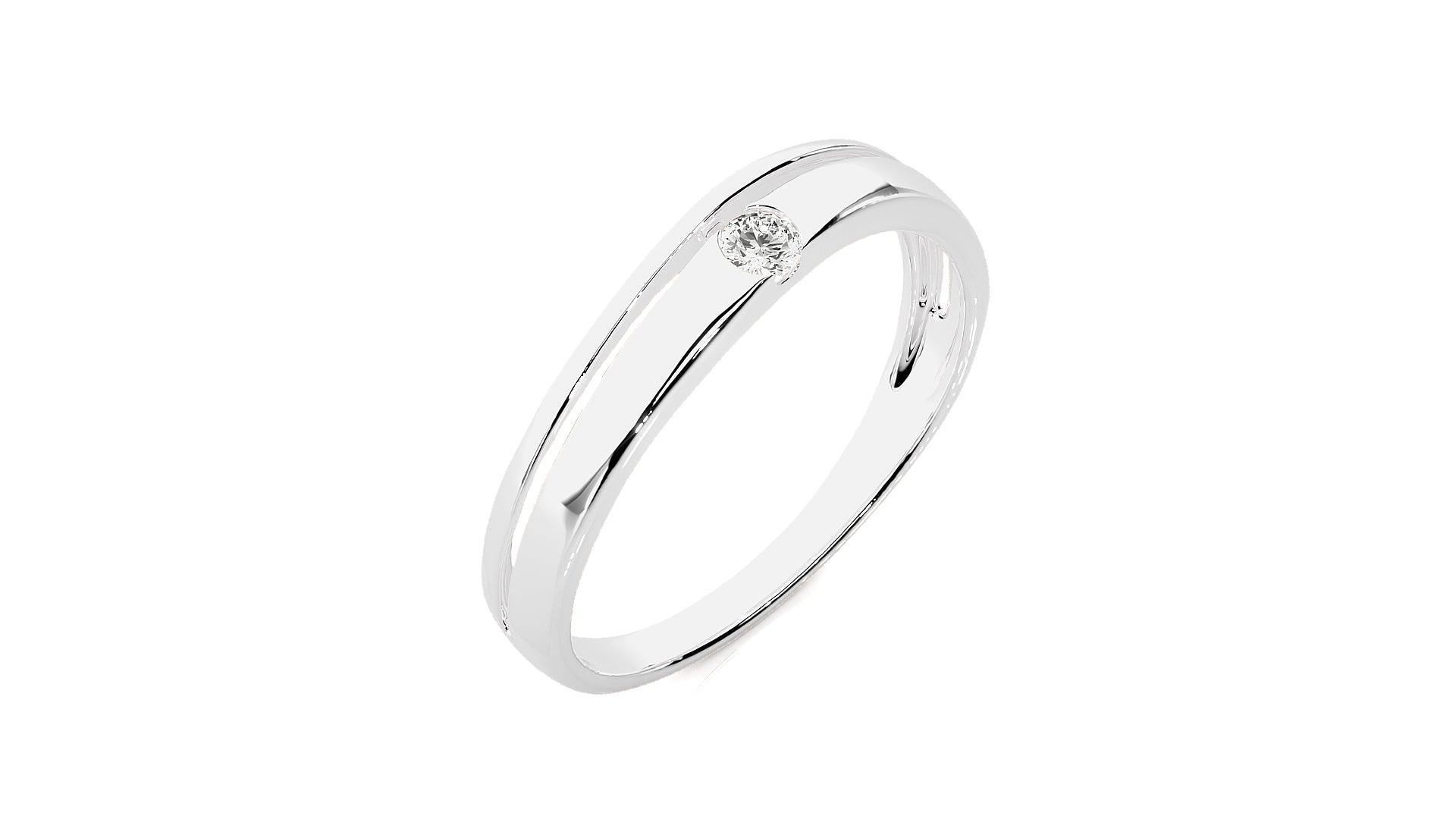 White Gold Ring