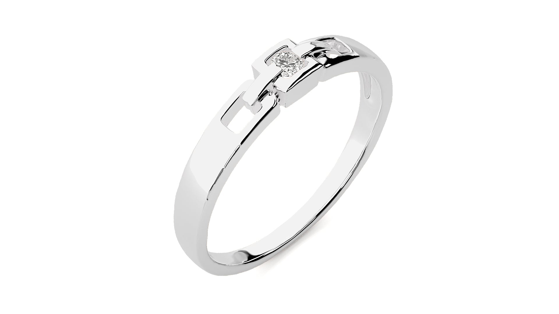 White Gold Ring