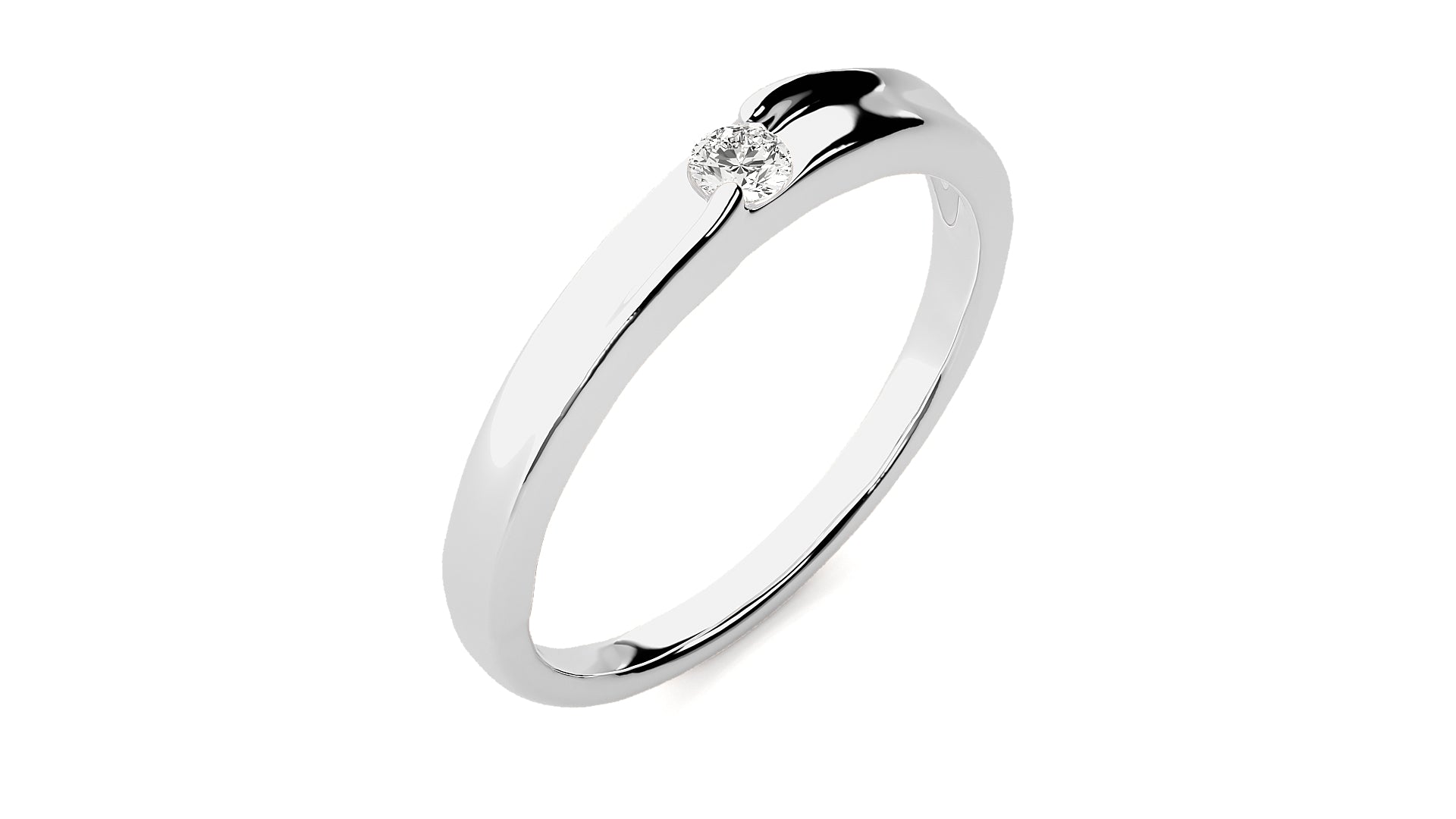 White Gold Ring