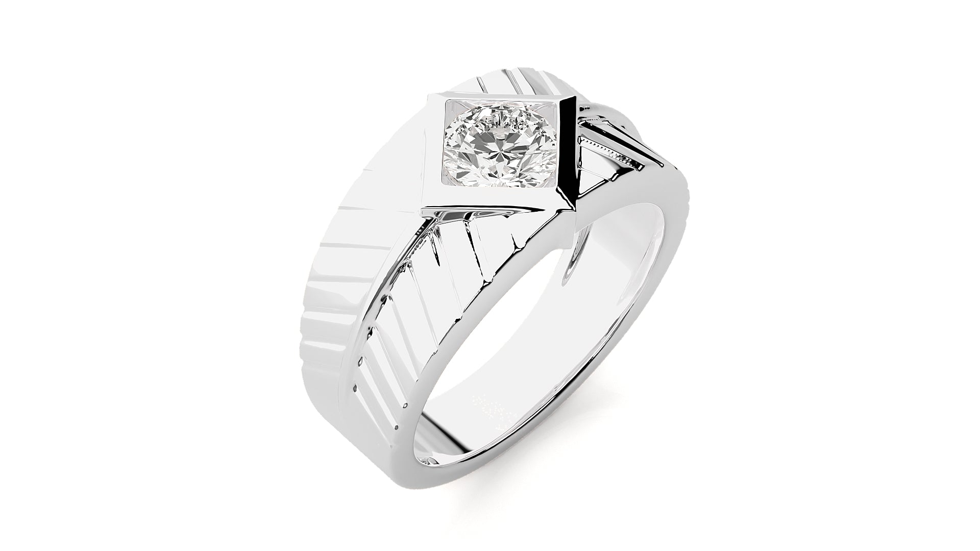 White Gold Ring