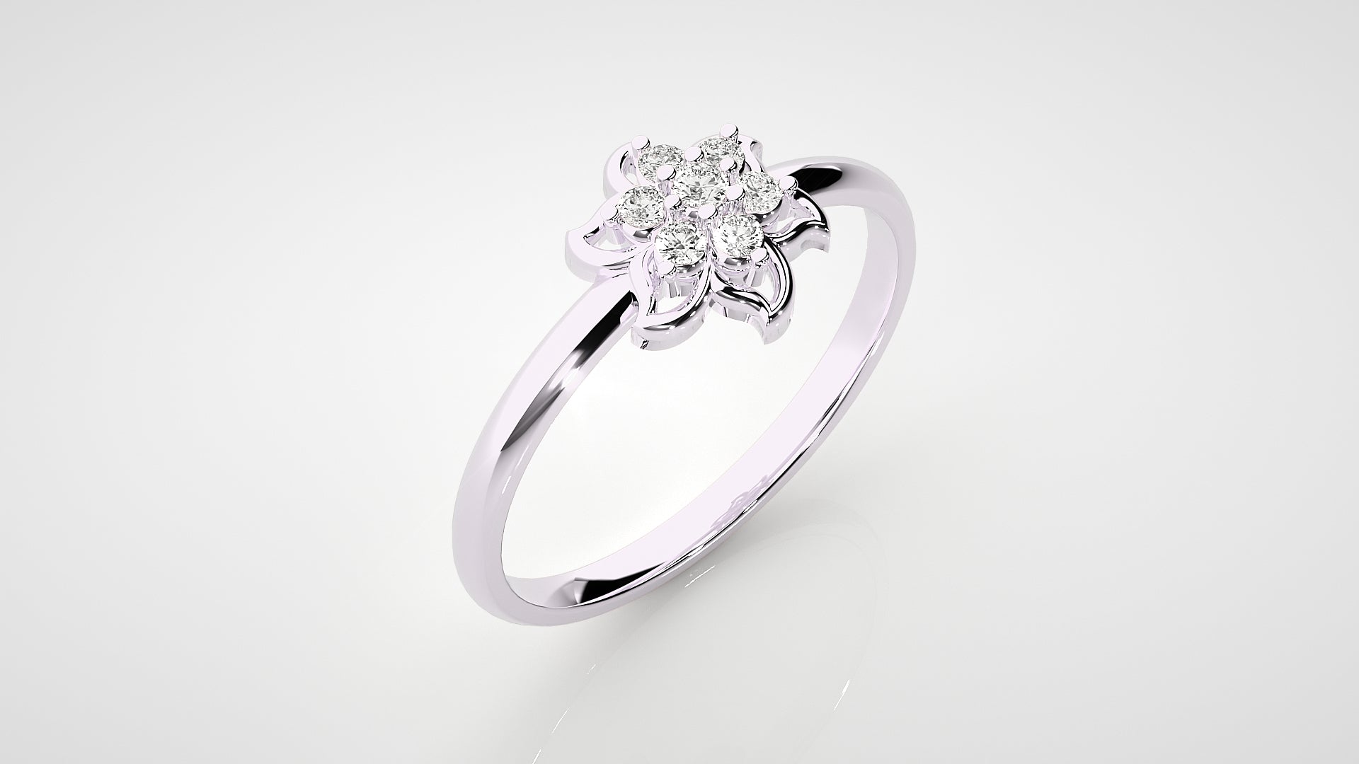 White Gold Ring